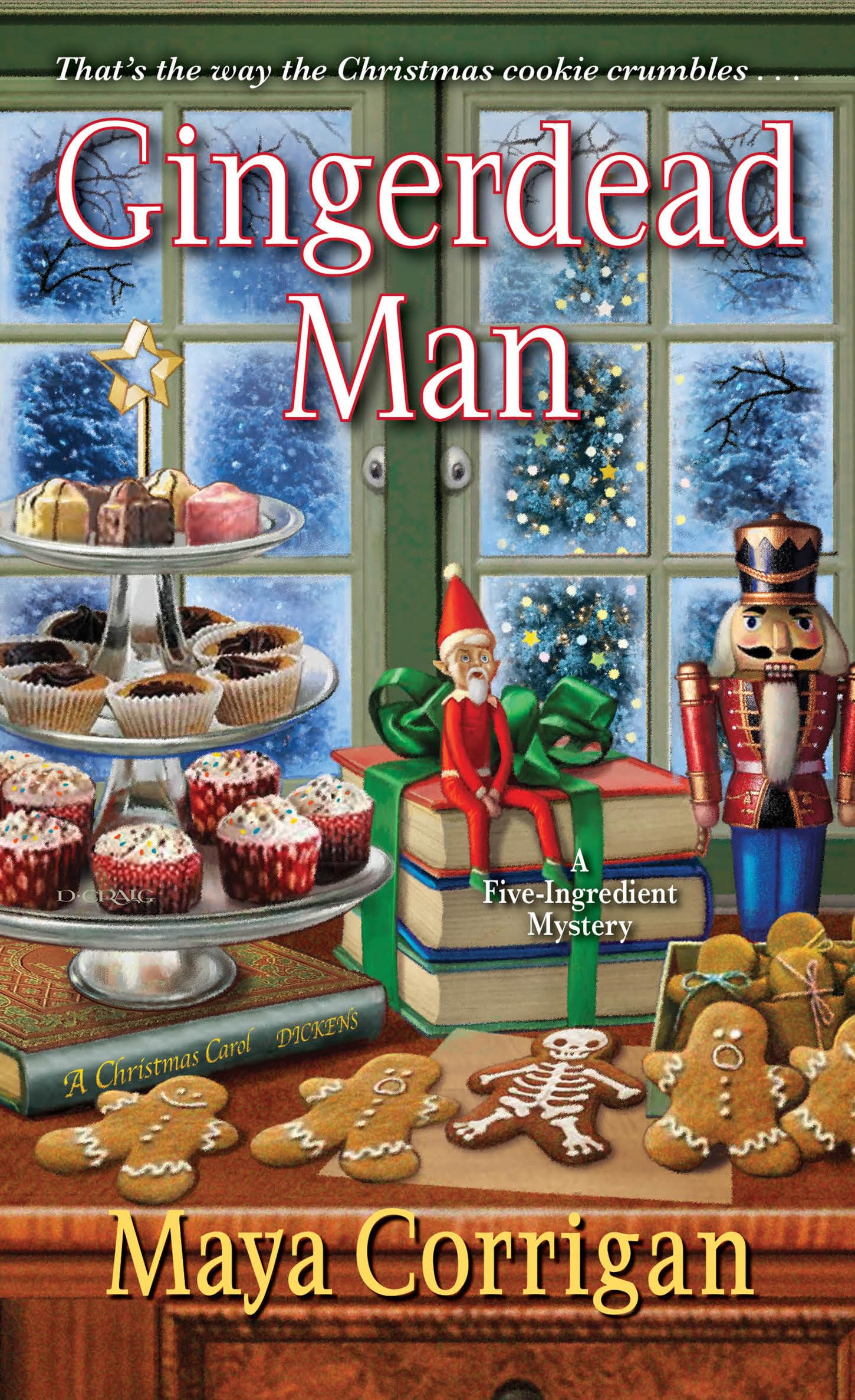 Gingerdead Man (A Five-Ingredient Mystery) - Cozy Mystery Novel for Book Lovers - Perfect for Holiday Reading & Crime Fiction Fans