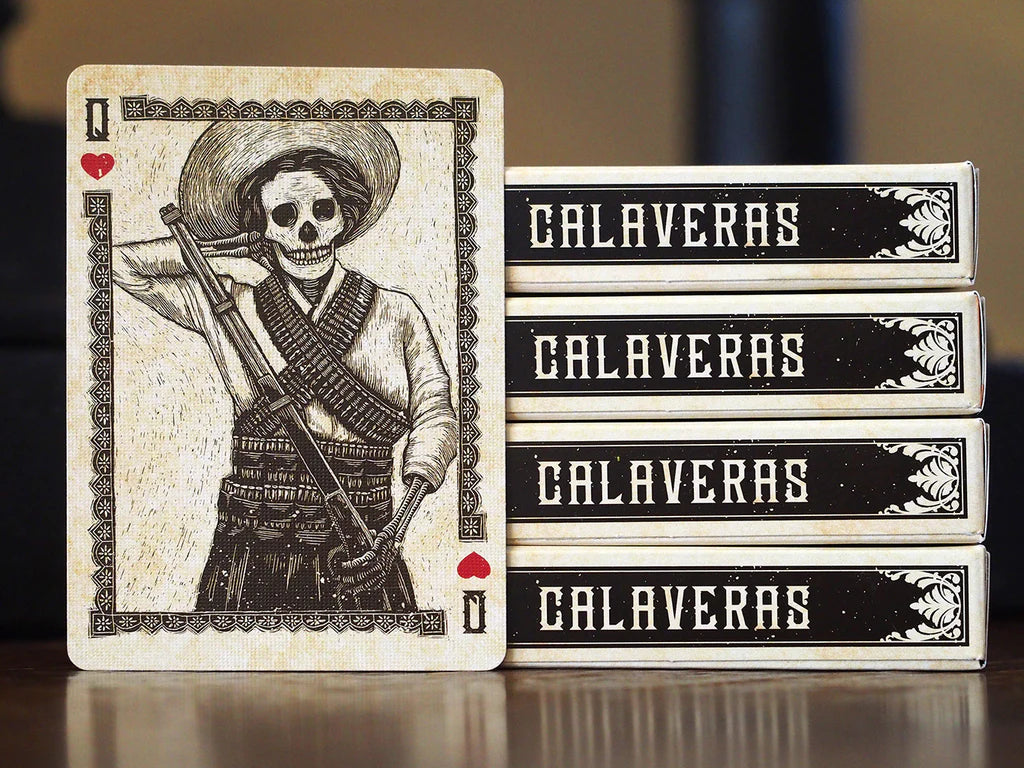 Premium Calaveras Playing Cards - Unique Skull-Themed Deck for Poker, Magic Tricks & Collectors | Perfect for Game Nights, Gifts & Halloween Parties