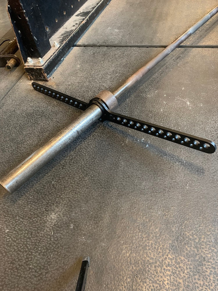 HOLEY GymPin D Handle Bar - Heavy Duty Workout Equipment for Strength Training & CrossFit - Perfect for Home Gym, Functional Fitness & Weightlifting Exercises