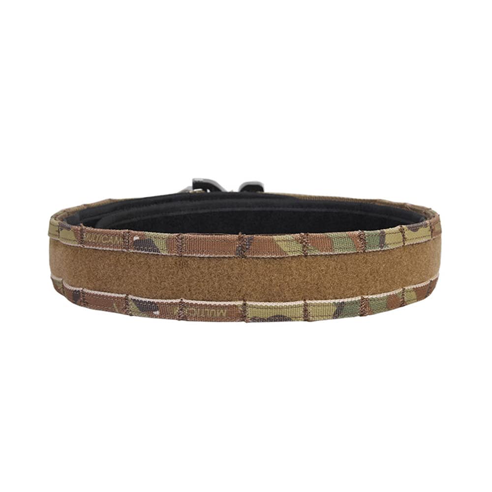 EMERSONGEAR Tactical Belt for Men - Heavy Duty Nylon Webbing Battle Belt with MOLLE System & Quick-Release Buckle - Perfect for Military, Airsoft, Hiking & Outdoor Adventures