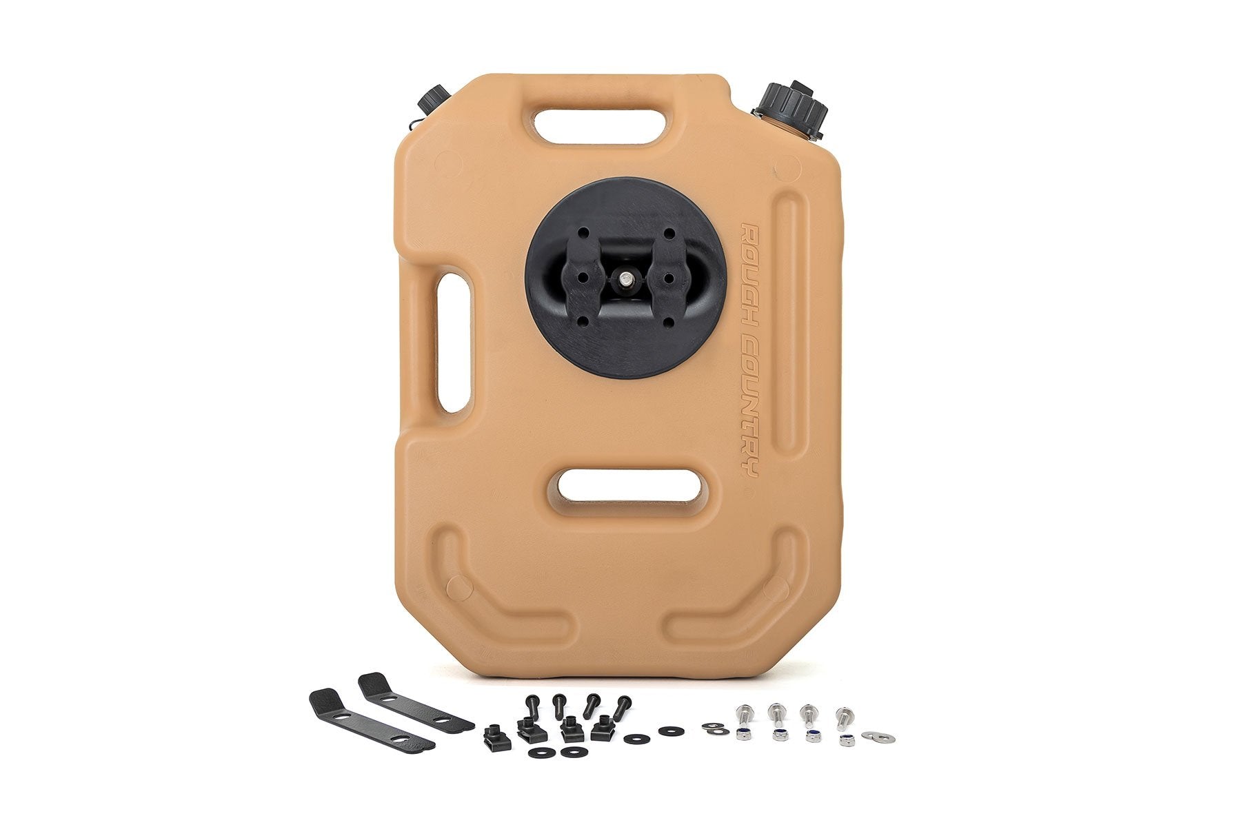 10L Tan Fluid Storage Container with Lockable Lid - Heavy-Duty Leak-Proof Design for Automotive Fluids, Chemicals & Industrial Use | Model 99061A | Perfect for Workshops, Garages & Outdoor Storage