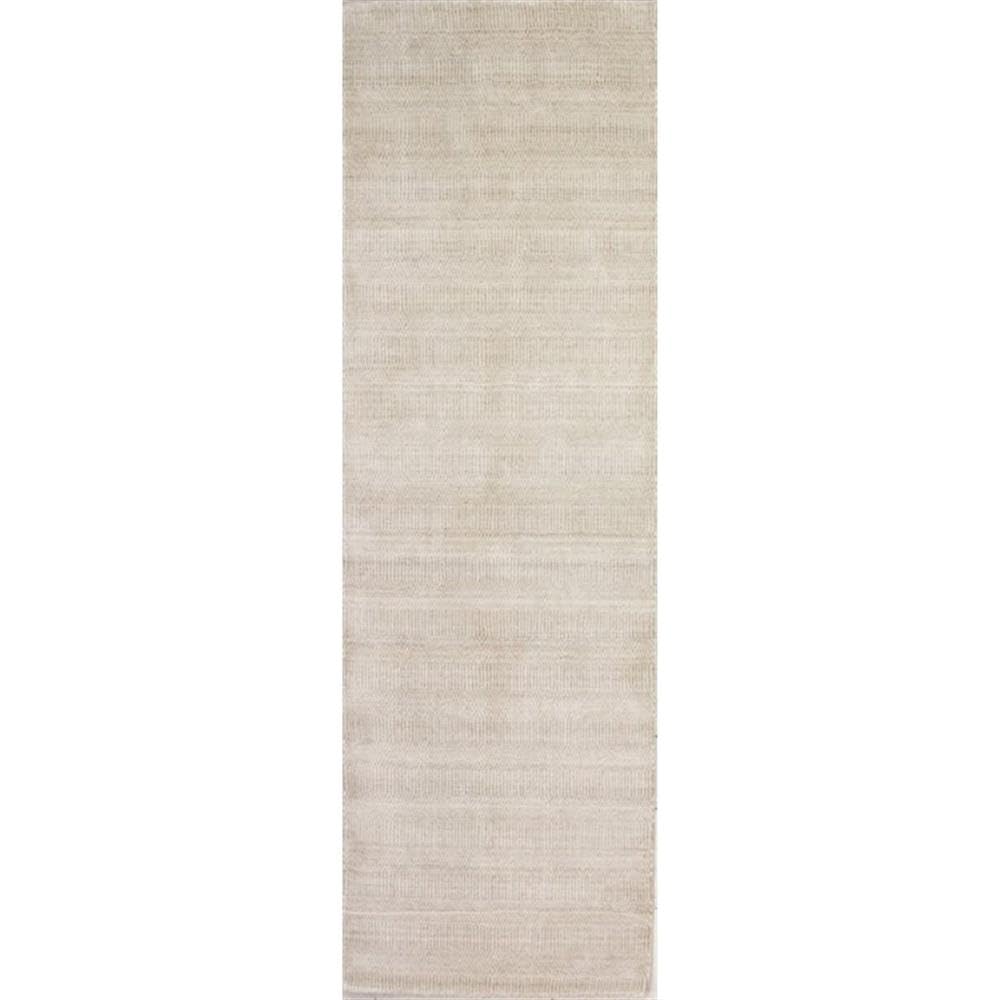 Bashian Cream Area Rug 2.6x8 Feet - Soft Modern Living Room Rug for Bedroom, Dining Room & Home Decor