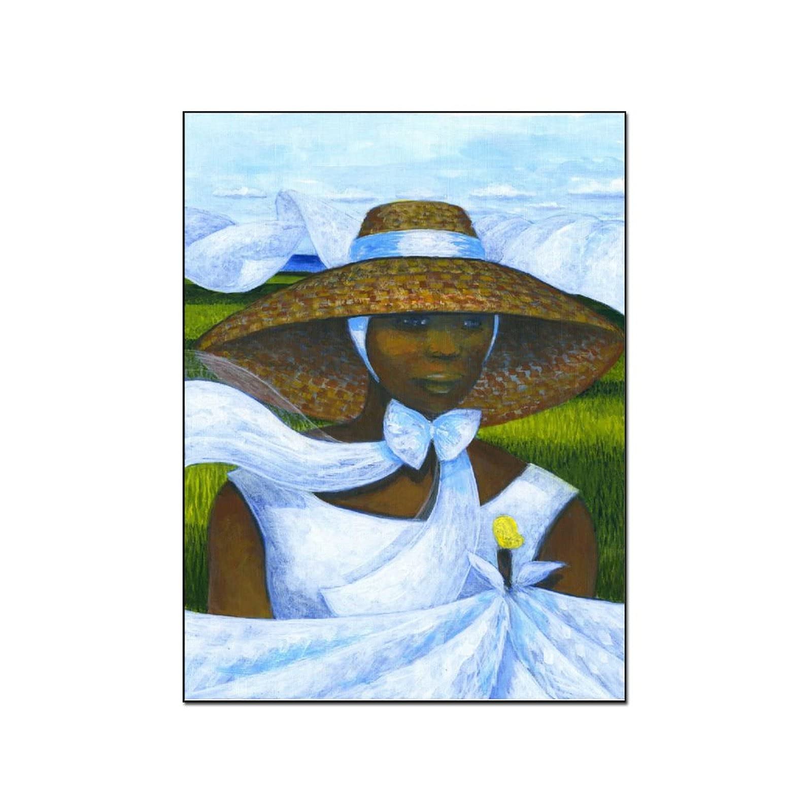 Jonathan Green African American Art Posters - Vibrant Canvas Wall Decor for Living Room, Bedroom & Office - Modern Home & Office Art Prints | Perfect for Black History Month Decor & Cultural Interior Design