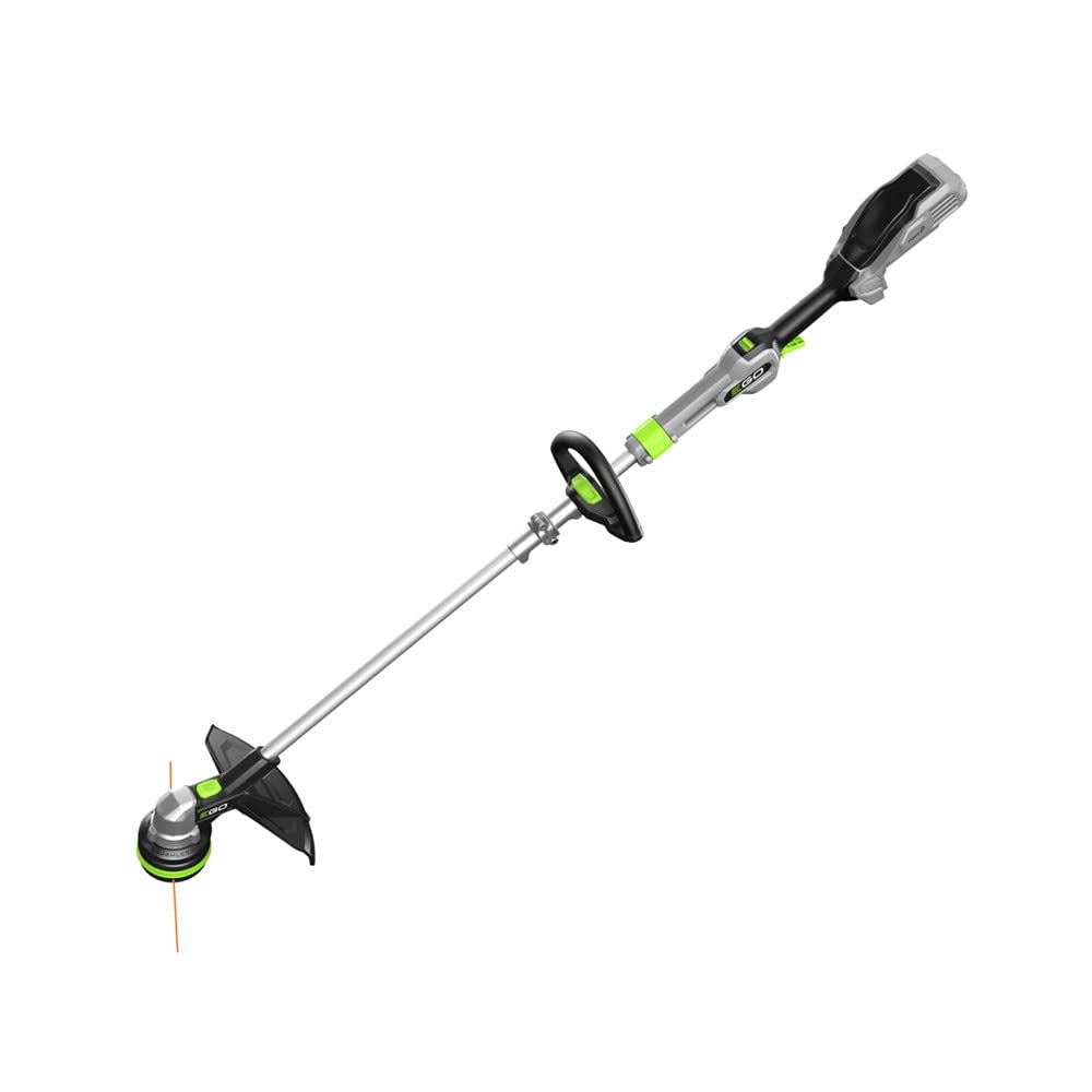 EGO Power+ ST1510T 15-Inch 56V Cordless String Trimmer with POWERLOAD Technology | Telescopic Aluminum Shaft | Battery & Charger Sold Separately | Ideal for Lawn Edging, Weed Control & Yard Maintenance