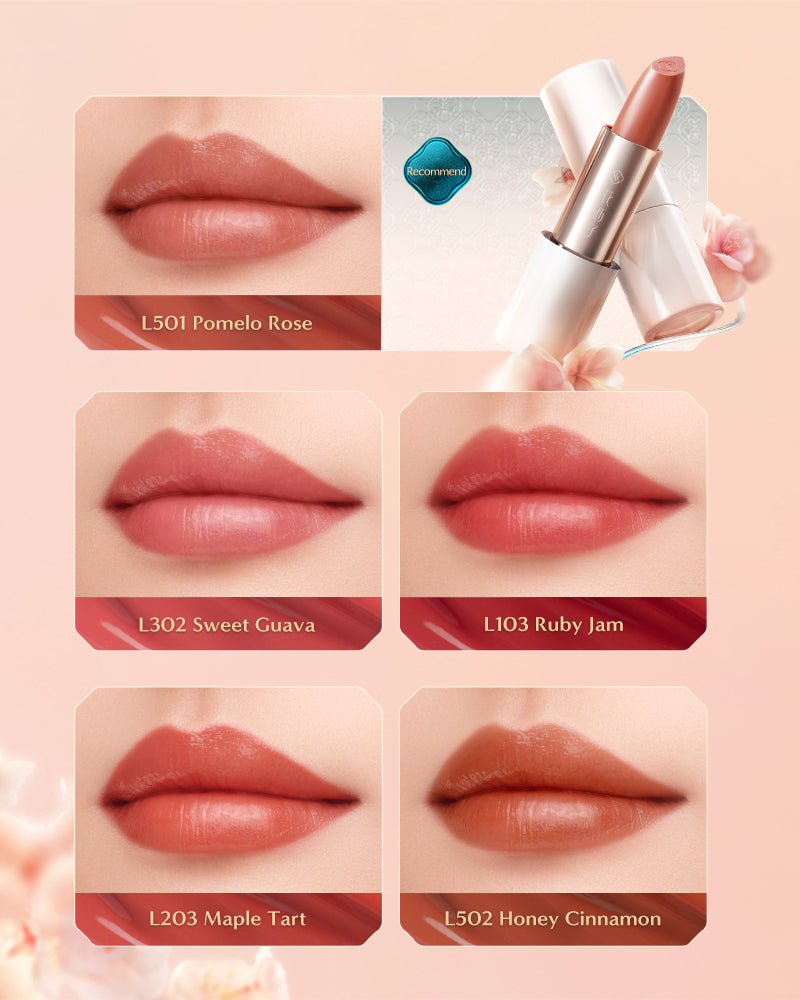 Flawless Jade Essential Hydration Lipstick - Long Lasting Moisturizing Lip Color with Natural Ingredients - Perfect for Daily Wear, Date Night & Special Occasions