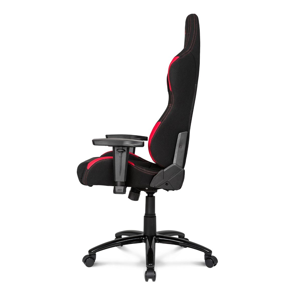 AKRACING K7012 Gaming Chair - Ergonomic Racing Style PC & Office Chair with Adjustable Height, Lumbar Support - Black & Red for Gamers, Streamers, and Esports Enthusiasts