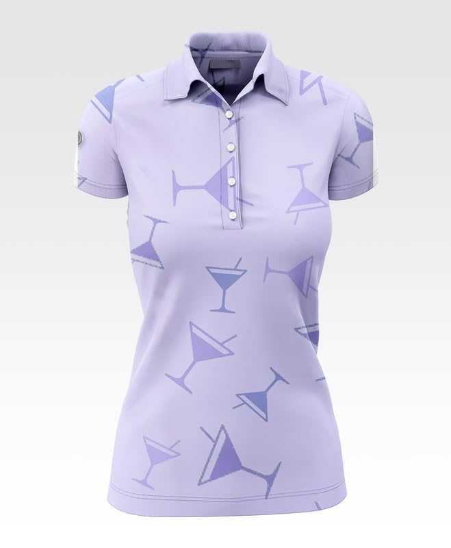 Women's Classic Golf Shirt - Breathable Polo Top for Ladies - Perfect for Golf Course & Casual Wear