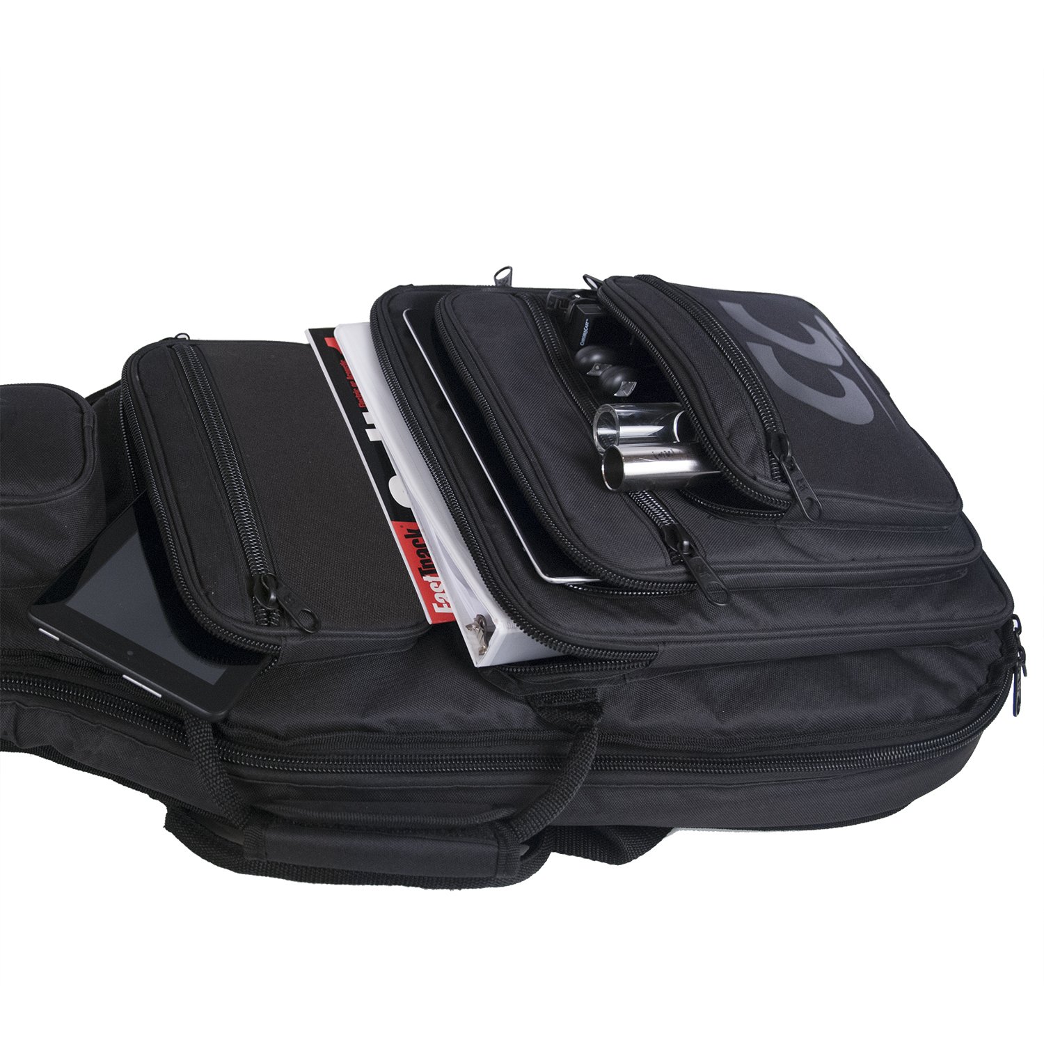 ChromaCast Pro Series Electric Guitar Padded Gig Bag - Protective Carrying Case for Travel & Storage | Durable Padded Cover for Electric Guitars, Ideal for Musicians, Gigs & Practice Sessions