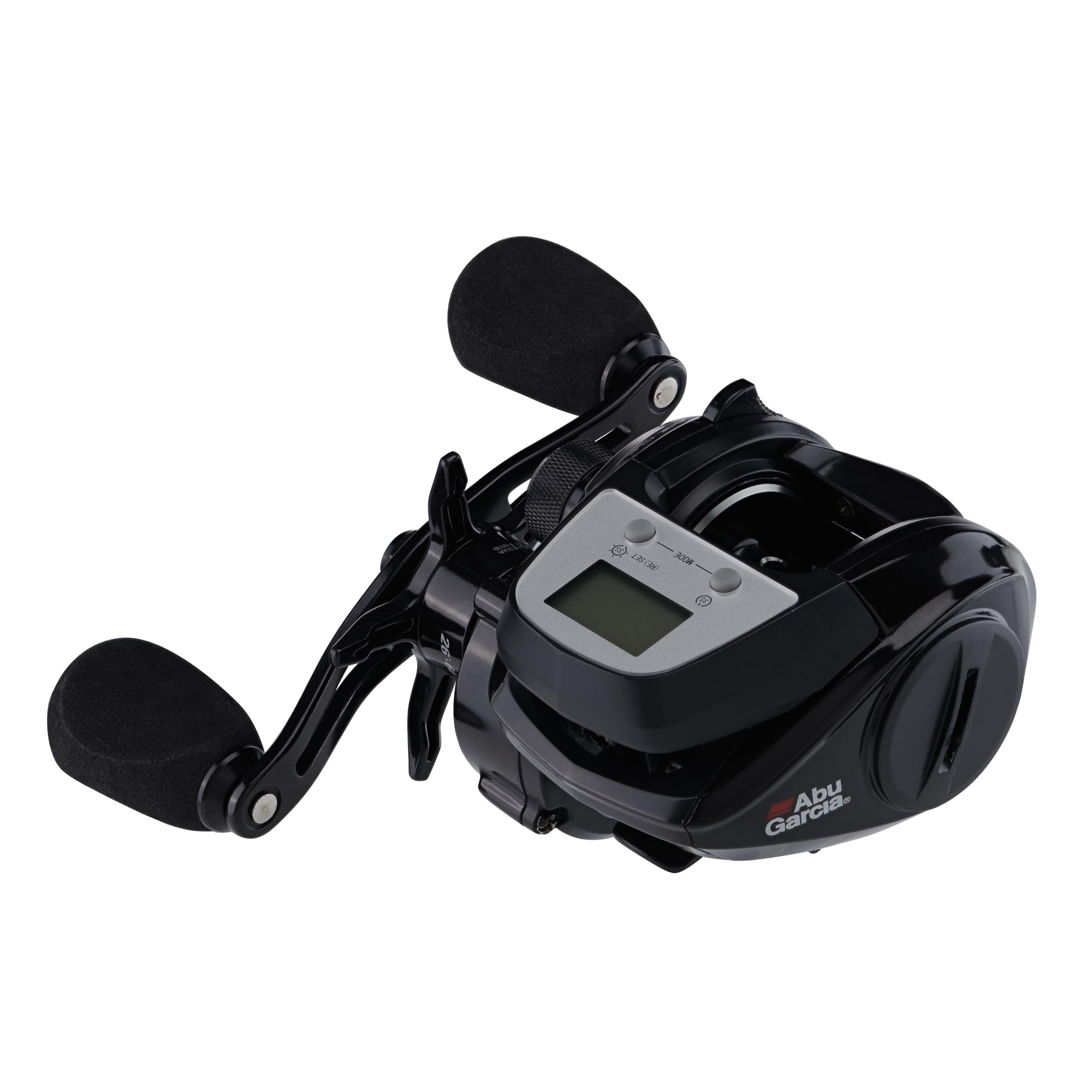 **Abu Garcia Max Digital Line Counter Baitcast Reel - Low Profile LP (1498366) | Carbon Fiber Star Drag, 20lb/9kg Max, Lightweight & Durable - Black | Perfect for Bass Fishing & Saltwater Angling**