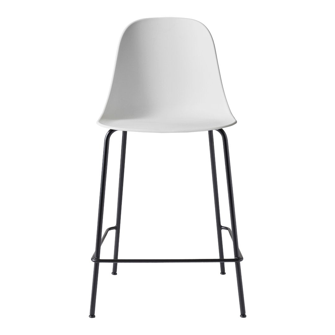 Harbour Counter Side Chair - Modern Bar Stool for Kitchen Island, Breakfast Nook & Dining Table - Adjustable Height & Comfortable Seating for Home & Restaurant Use