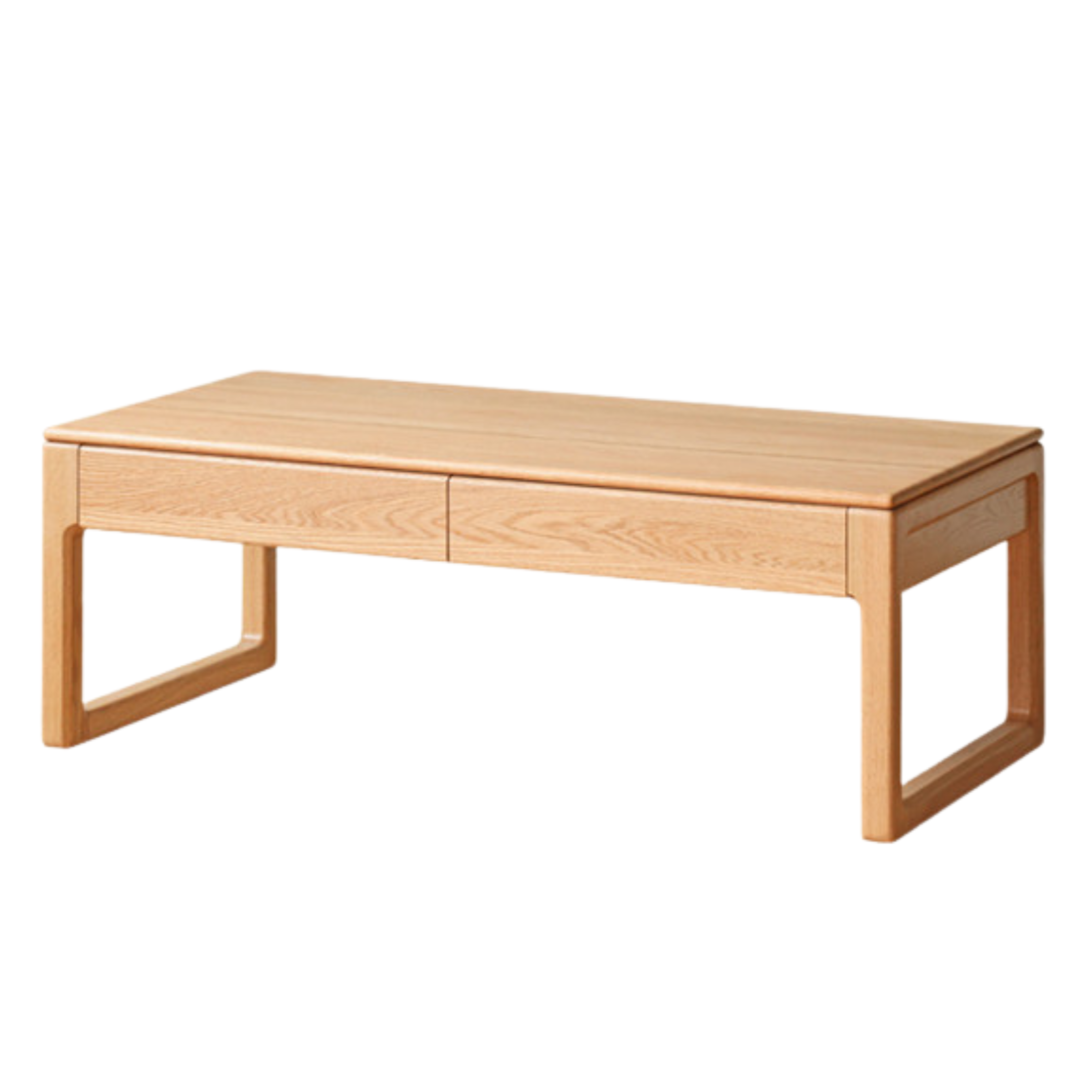 Premium Solid Oak and Ash Wood Tea Table - Handcrafted Rustic Coffee Table for Living Room, Lounge, or Patio - Perfect for Tea Time, Reading, and Relaxation