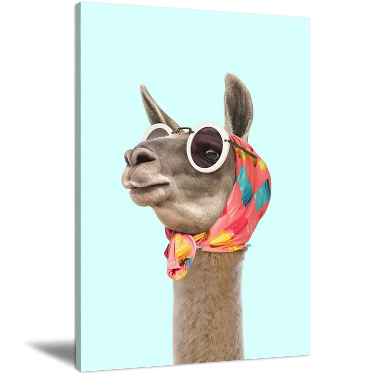 Modern Abstract Framed Canvas Wall Art - Fashion Camel Oil Painting Print for Home Decor, Living Room & Bedroom - Ready to Hang 24x36 Inch - Perfect for Contemporary Spaces & Gift Giving