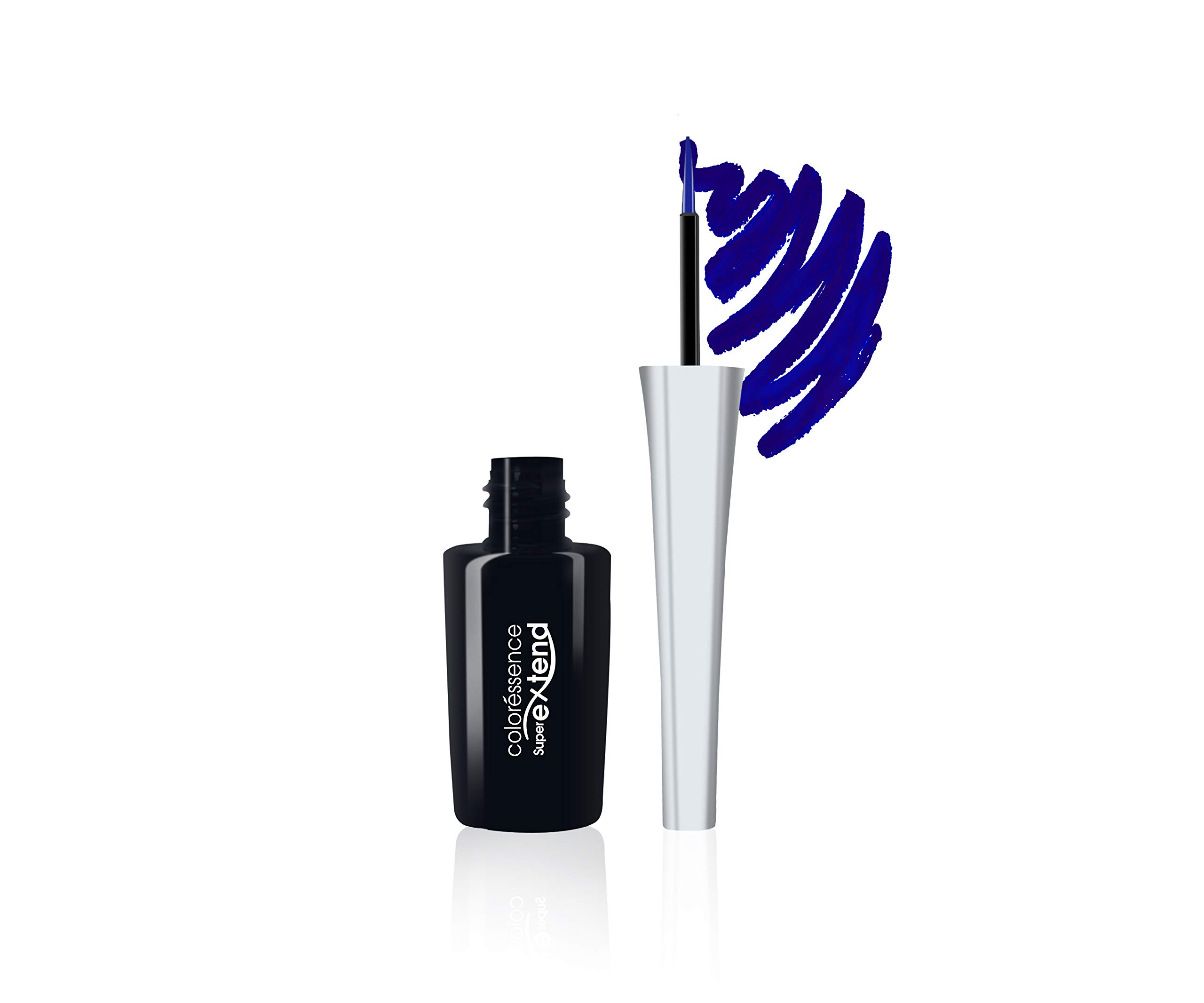 COLORESSENCE Pearl Eyeliner - Fast Drying Waterproof & Smudge Proof Formula with Almond Oil | Duke Blue | Perfect for Daytime Wear, Night Out Makeup & Special Occasions