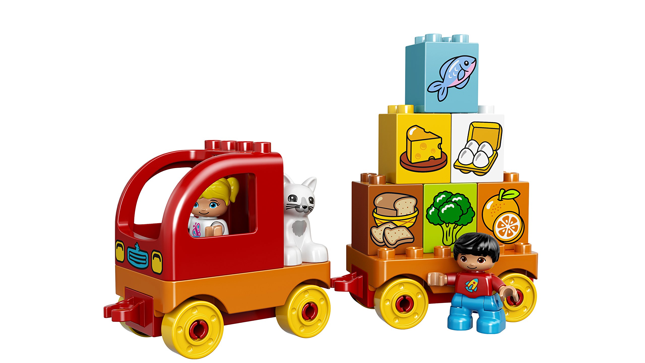 LEGO DUPLO My First Truck 10818 - Large Building Blocks for Toddlers & Preschoolers | STEM Learning Toy for Kids Ages 1.5-5 Years | Creative Play, Early Childhood Development & Motor Skills | Perfect for Birthday Gifts & Classroom Activities