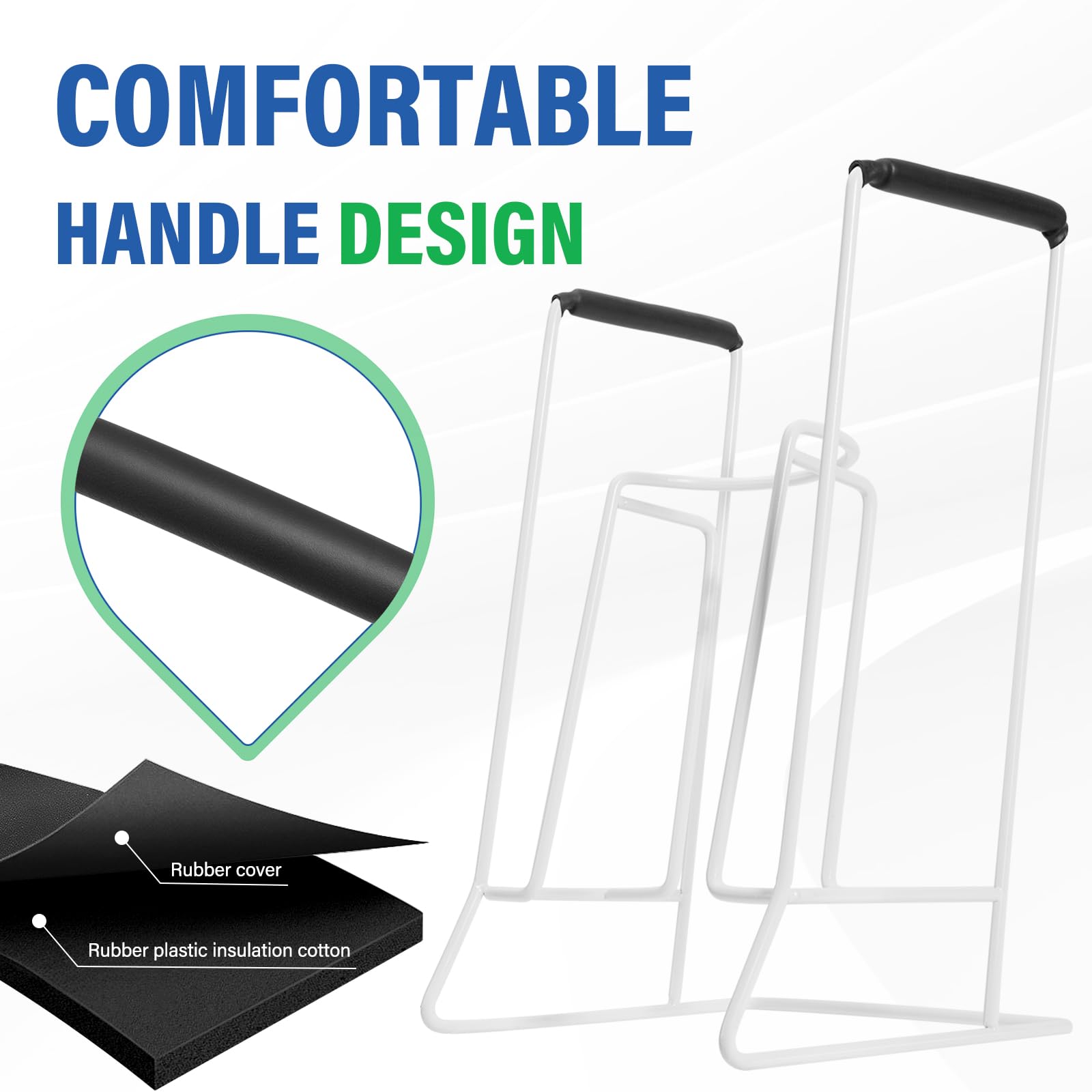 Donner Adaptive Dressing Aid for Compression Socks - Large Sock Assist Tool for 18-20 Inch Calf Circumference - Ideal for Elderly, Arthritis & Post-Surgery Recovery - Essential Mobility Aid for Daily Dressing