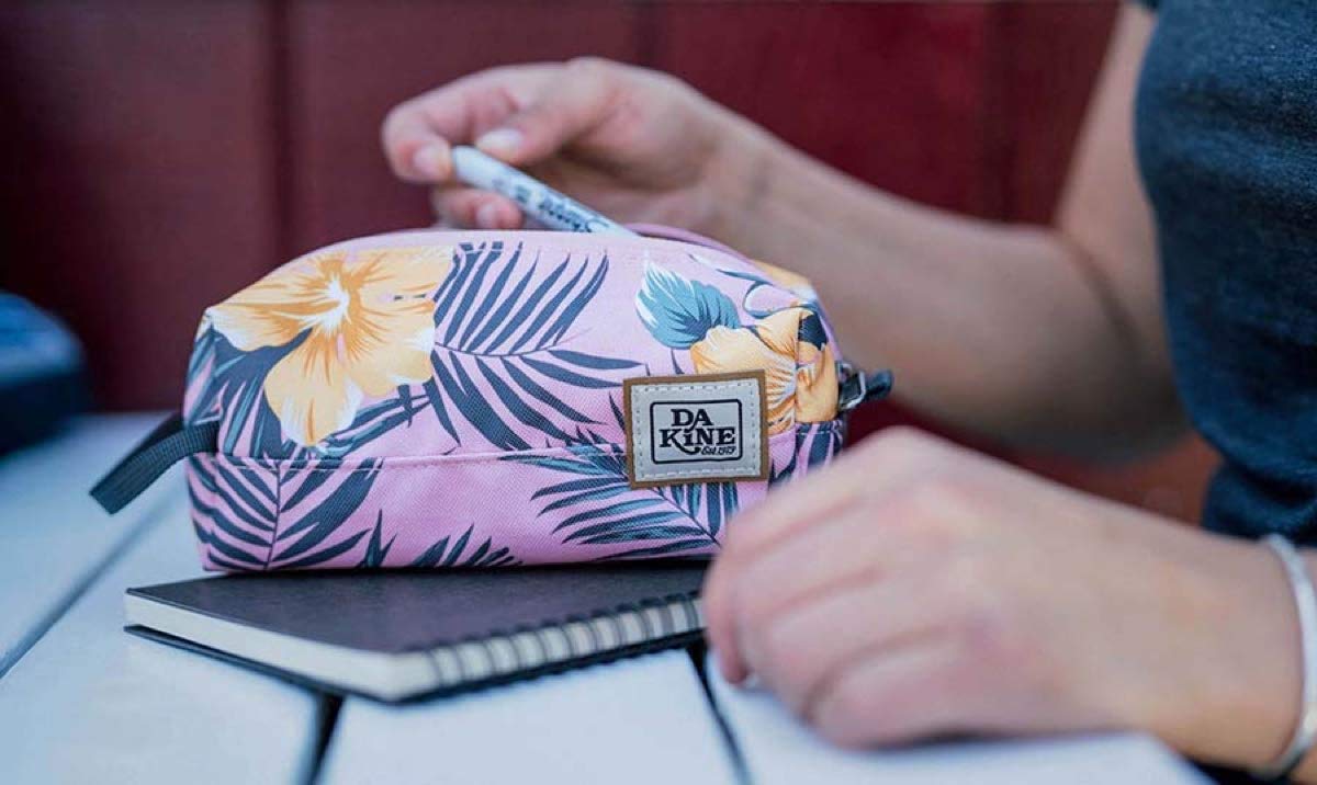 Dakine Carbon Accessory Case - Organize School Supplies, Stationery & Travel Essentials - Compact Pouch for Students, Office & Daily Use