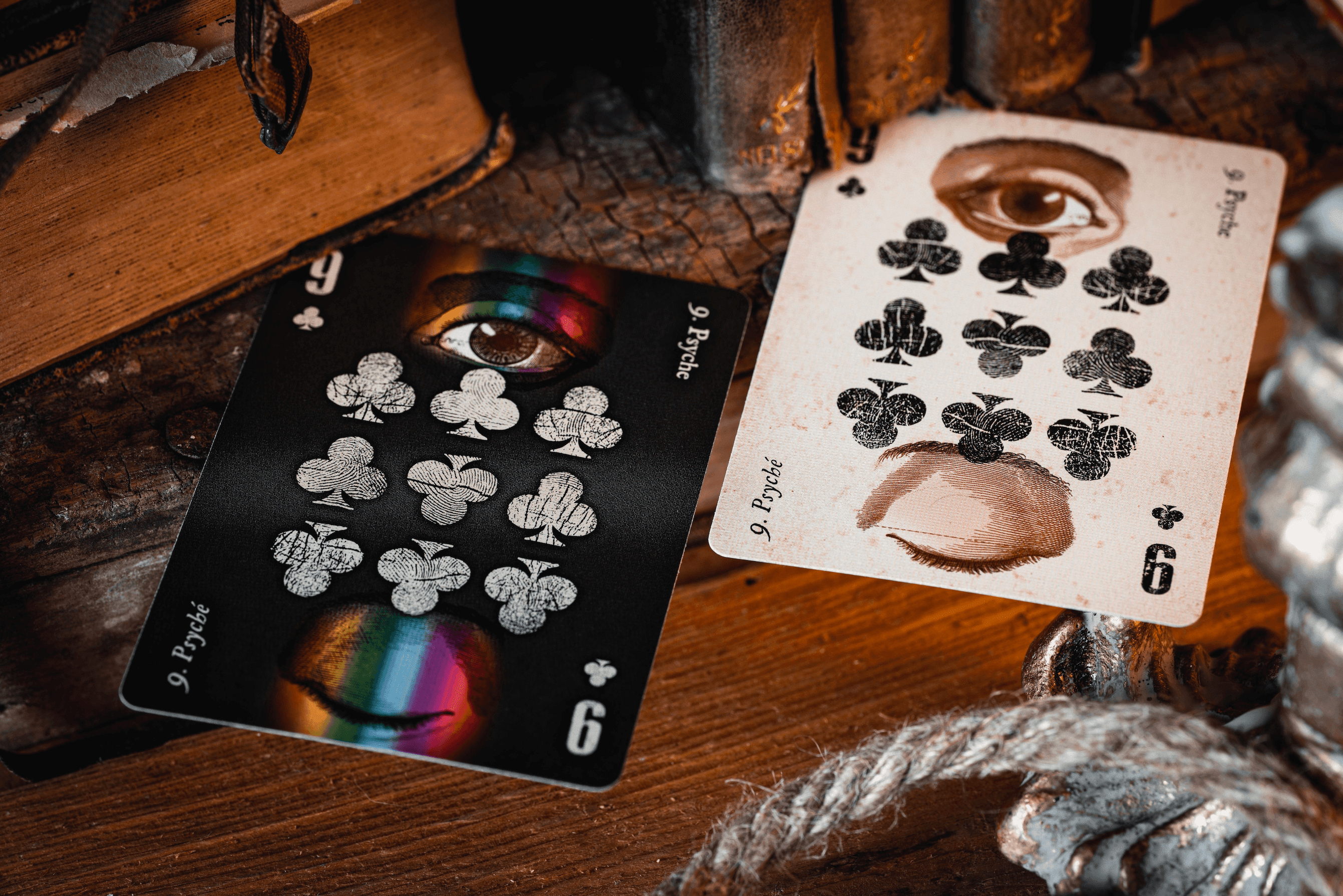 Cartomancer Shadow Playing Cards by Alain Benoit - Premium Gothic Tarot Cards for Magic Tricks, Fortune Telling & Cardistry | Perfect for Magicians, Tarot Readers & Collectors