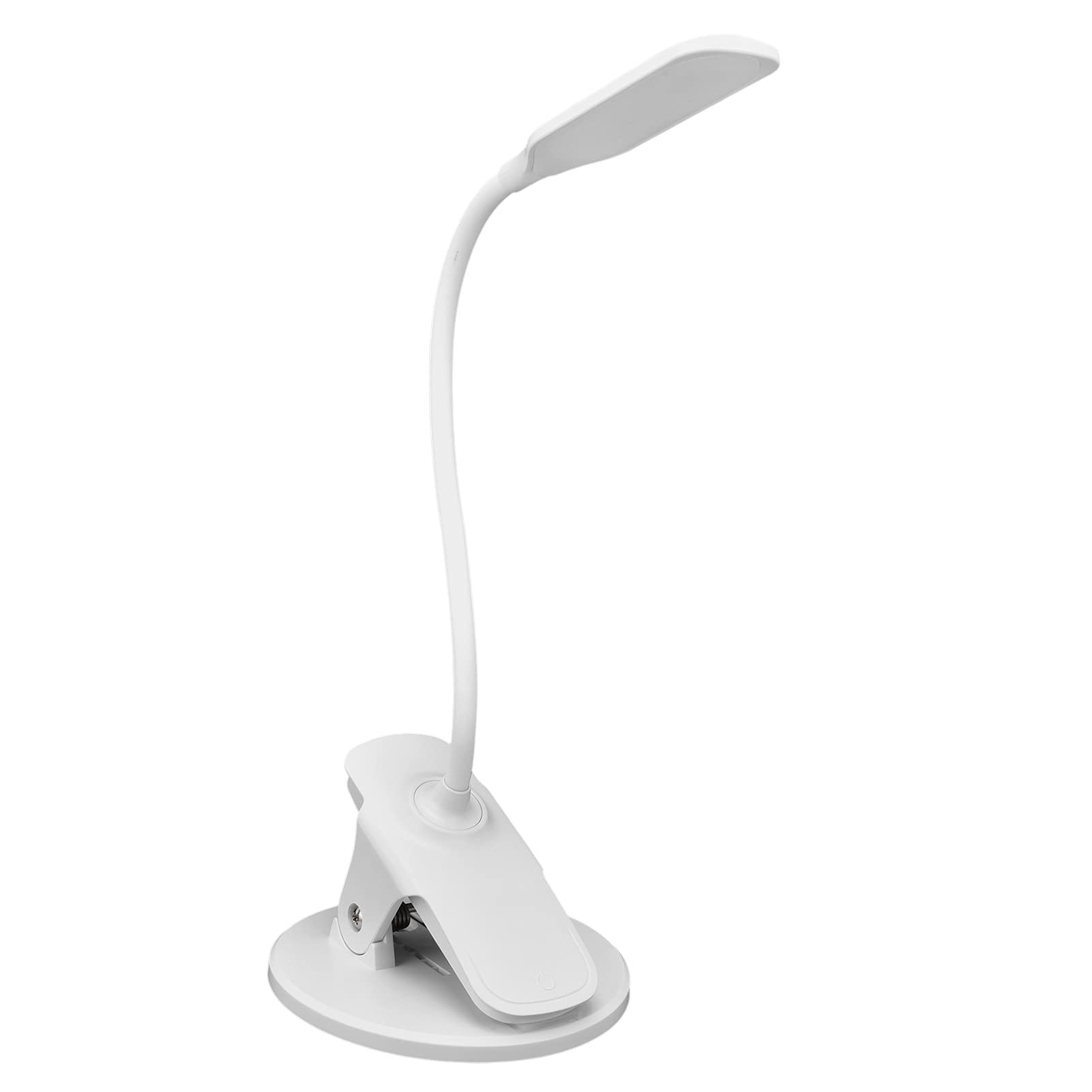 WNSC Adjustable 360° Clip Desk Lamp - Dimmable LED Light for Study, Office, Dorm Room, Kids Room & Living Room | Perfect for Reading, Working & Night Light Use
