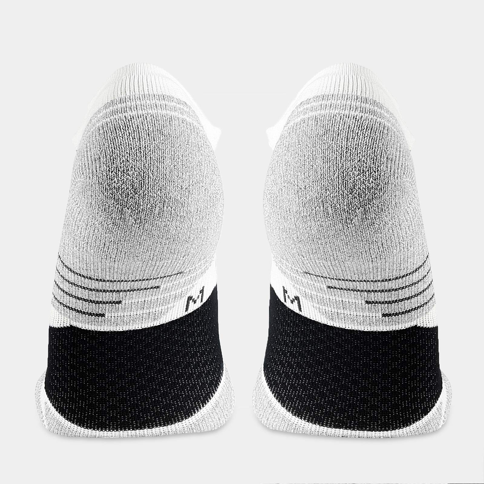 WANDER Men's Athletic Running Socks - 7 Pairs Thick Cushioned Ankle Socks for Sports & Workouts (Sizes 6-9/10-12/12-14) - Perfect for Jogging, Gym & Outdoor Activities
