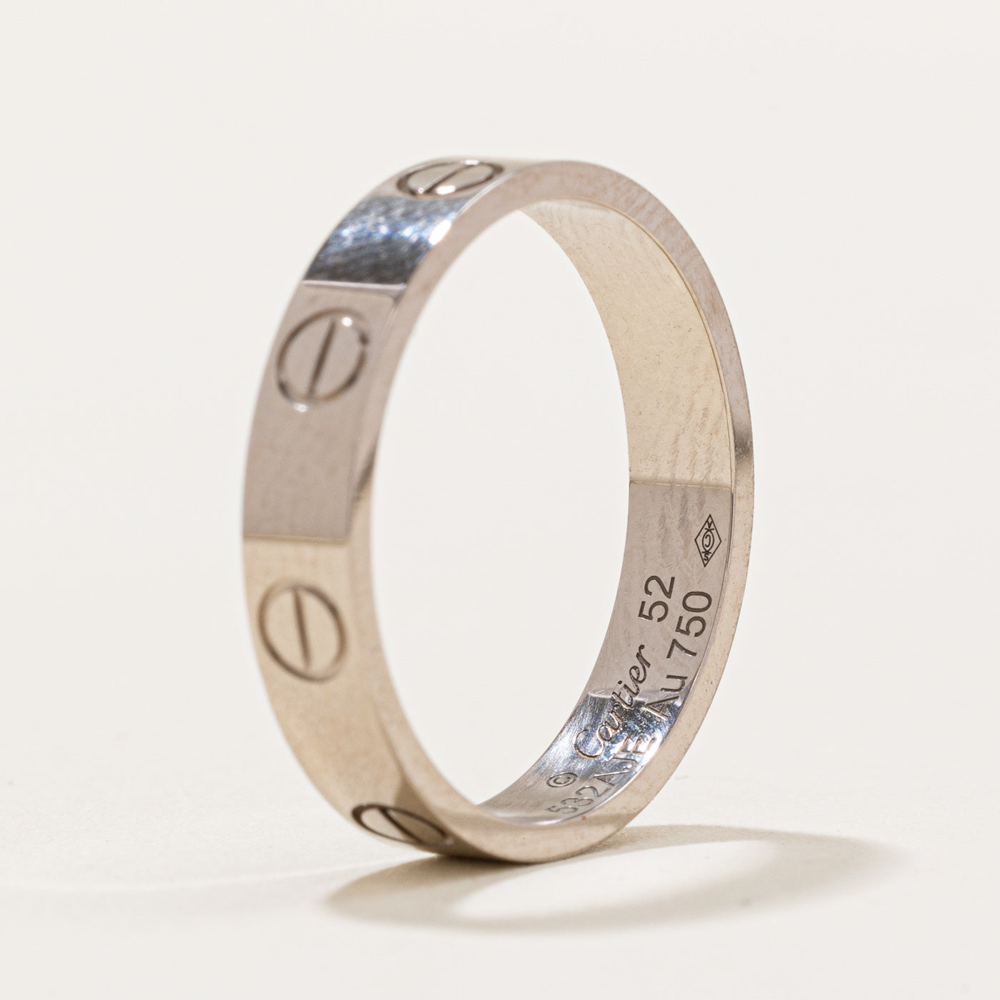 Cartier Love Ring - Small Model Size 6 | Luxury 18K Gold Wedding Band for Women | Perfect for Engagements, Anniversaries & Special Occasions