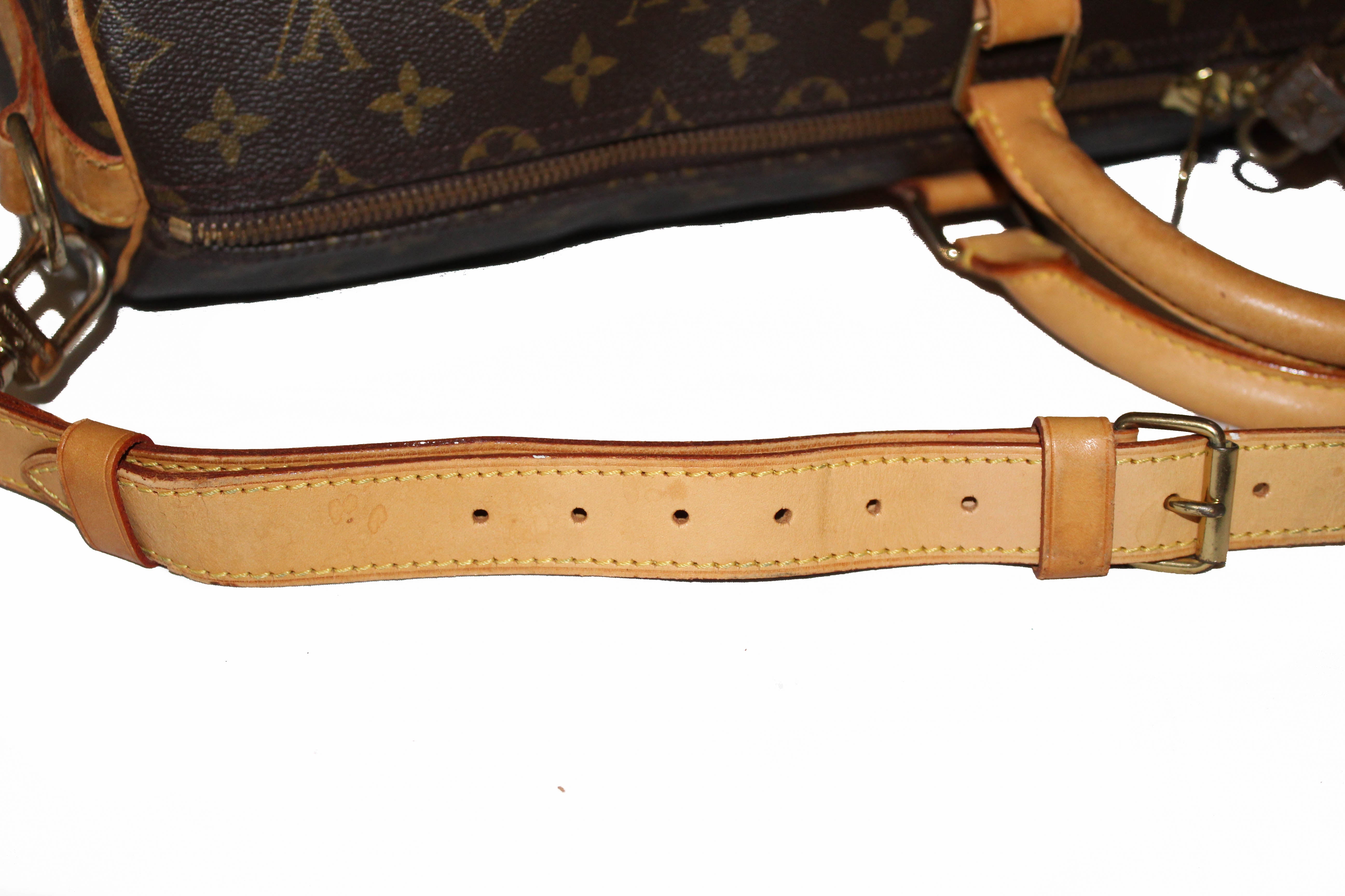 Authentic Louis Vuitton Monogram Keepall 55 Duffle Bag - Luxury Travel Bag for Men & Women, Perfect for Weekend Getaways & Business Trips