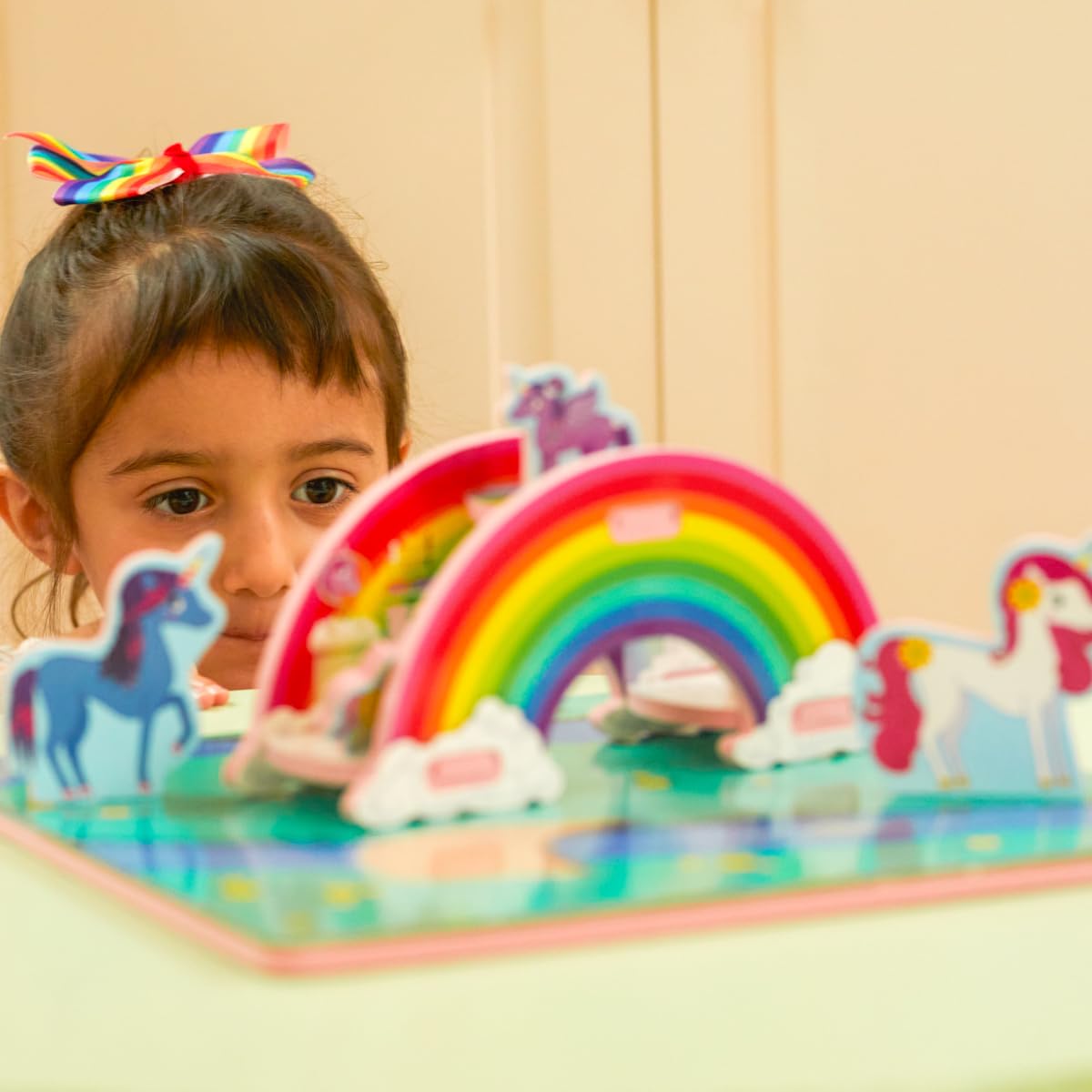 STORYTIME TOYS Unicorn Rainbow Play Puzzle - Educational Kids Toy for Creative Play & Learning | Perfect for Birthday Gifts, Preschool Activities & Family Game Night