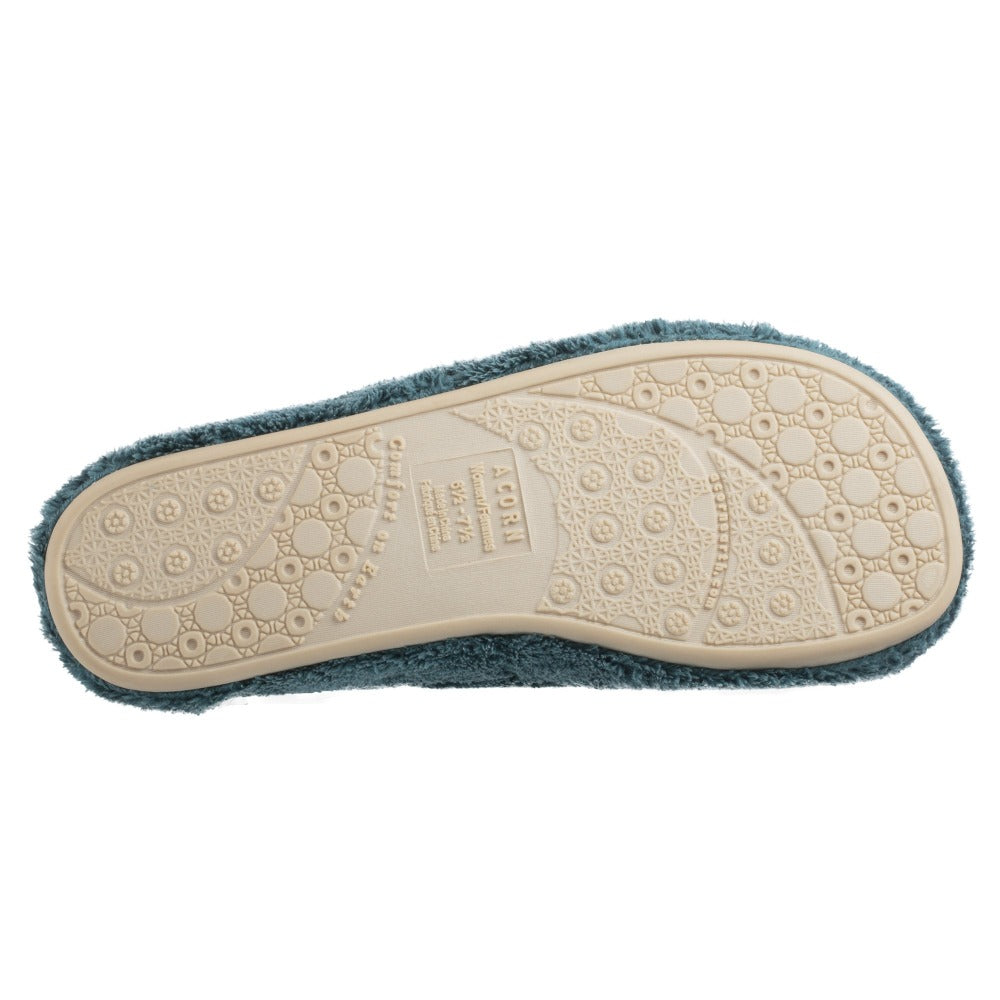 Women's Adjustable Spa Slide Slippers with Cloud Contour® Cushioning - Soft House Slippers for Relaxation, Lounging & Post-Spa Comfort