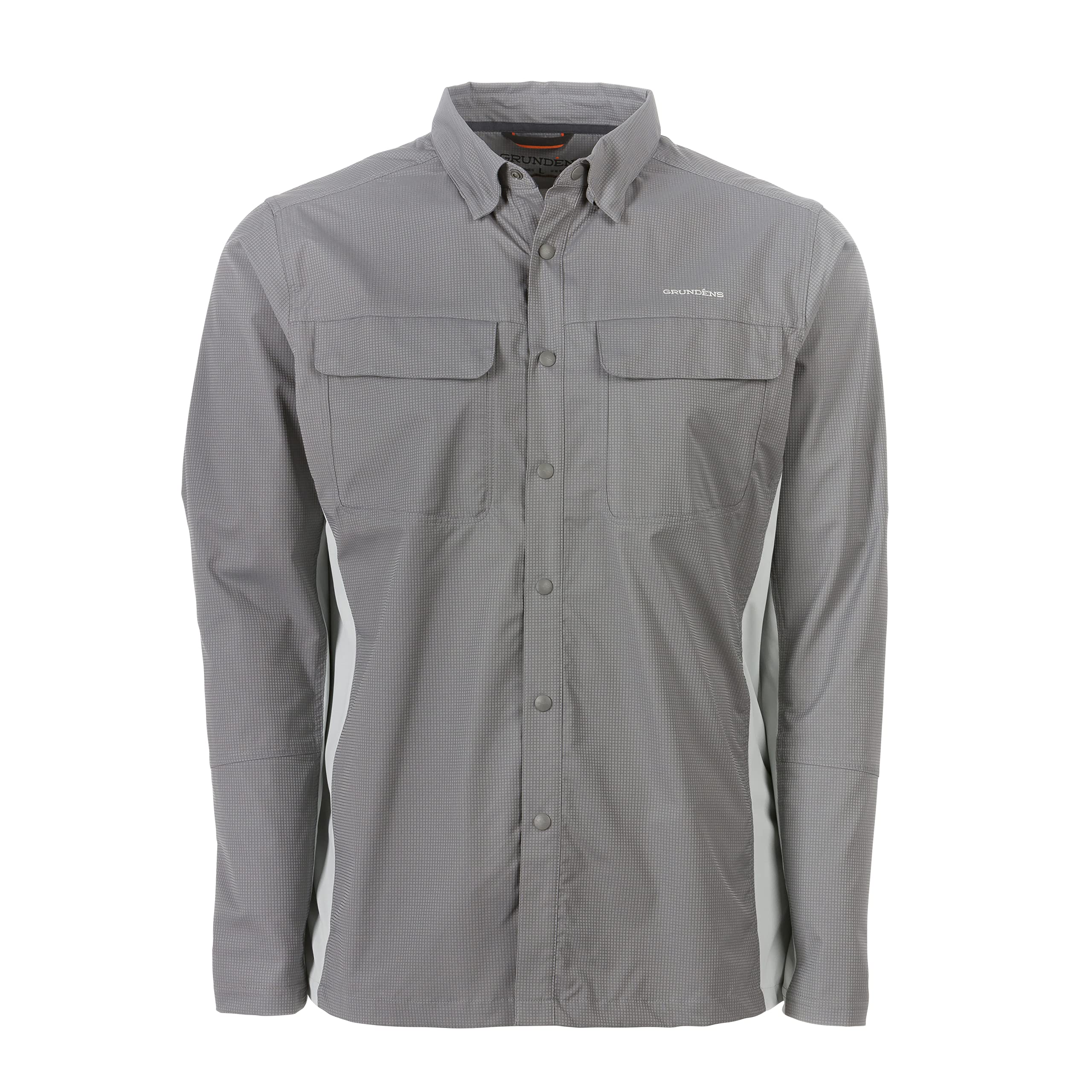 Grundéns Binnacle Long Sleeve Fishing Shirt - UPF 50+ Sun Protection, Quick-Dry & Breathable for Outdoor Activities, Boating, and Hiking