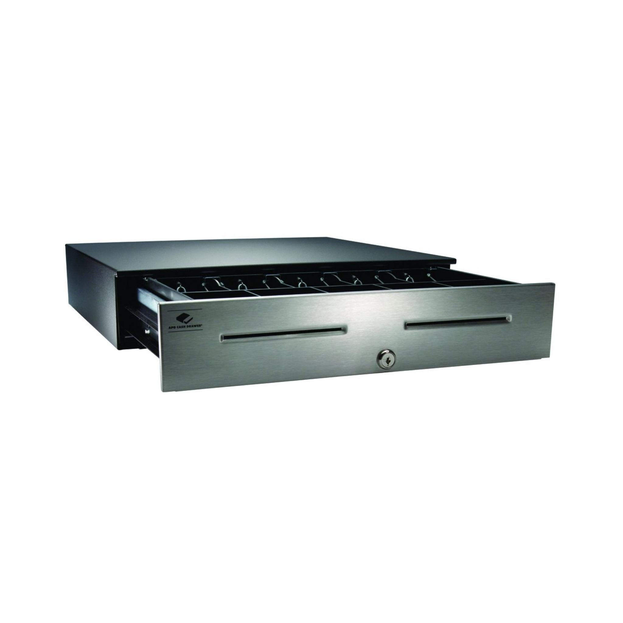 APG Series 4000: 1816 Heavy Duty Stainless Steel Cash Drawer - Perfect for Retail Stores, Restaurants & POS Systems