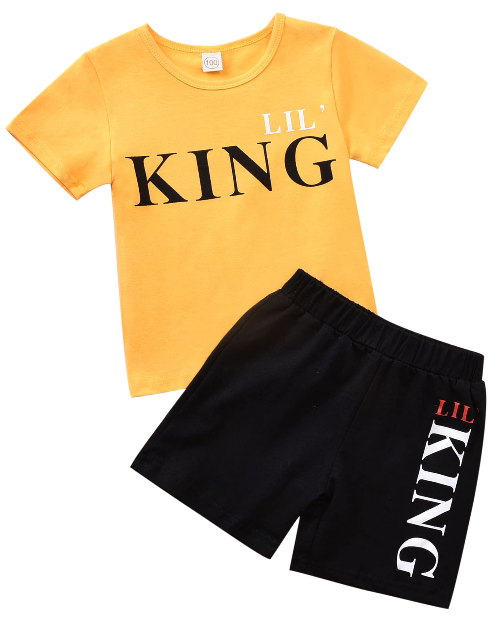 **Aalizzwell Toddler Boys' Short Sleeve T-Shirt & Camo Shorts Set - Summer Outfit for Playtime, Beach & Outdoor Adventures**