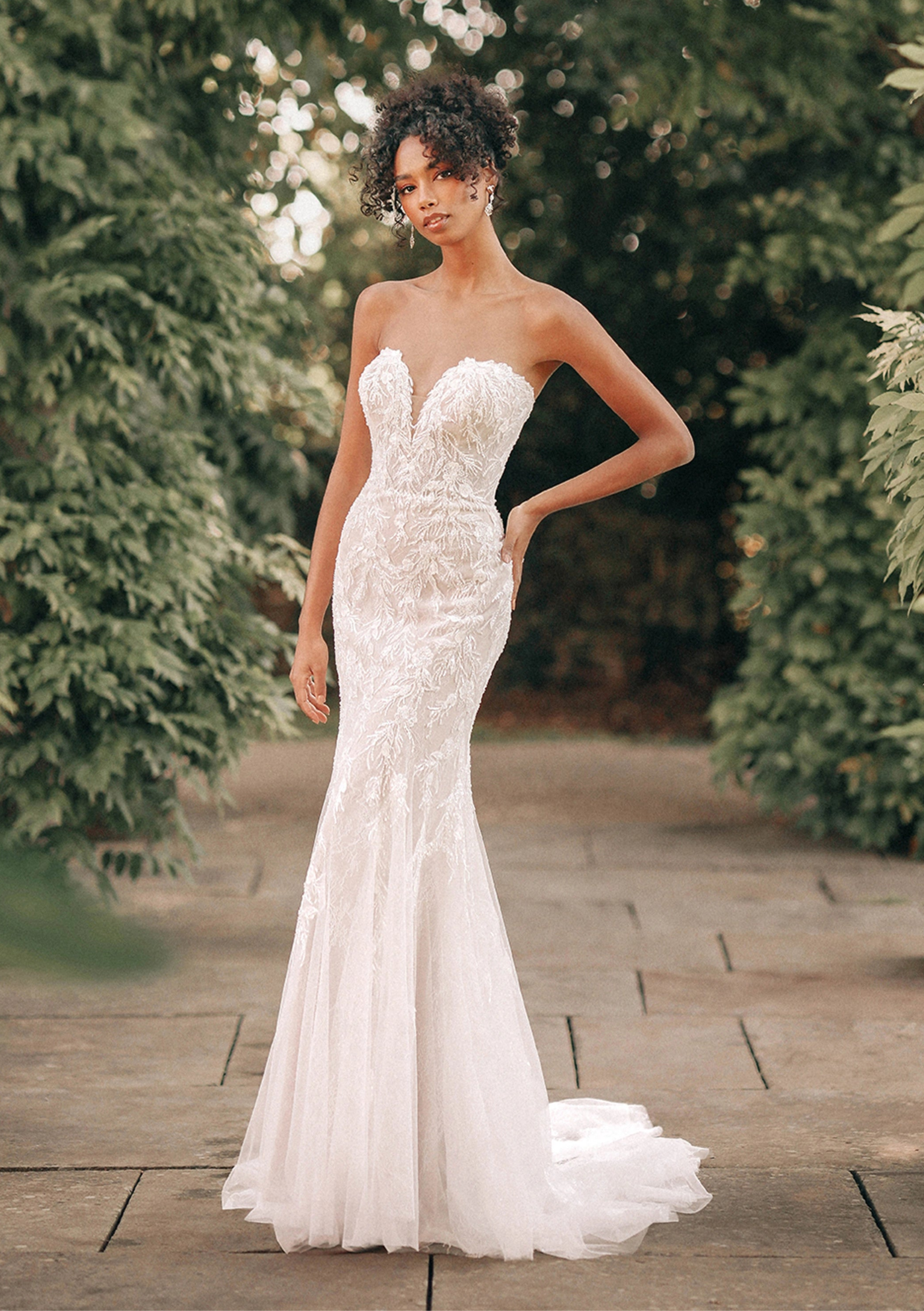 Allure D368 Women's Size 10 Evening Gown - Perfect for Prom, Wedding & Formal Events