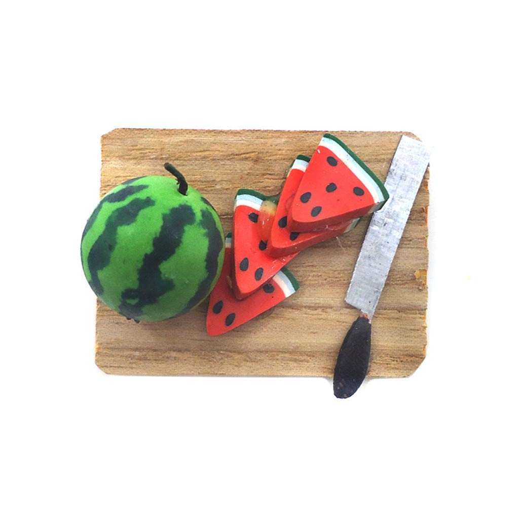 1:12 Miniature Toy Kitchen Set - Simulation Chopping Board & Accessories for Dollhouse, Kids Pretend Play, and Collectors | Perfect for Role-Playing, Educational Toys, and Home Decor
