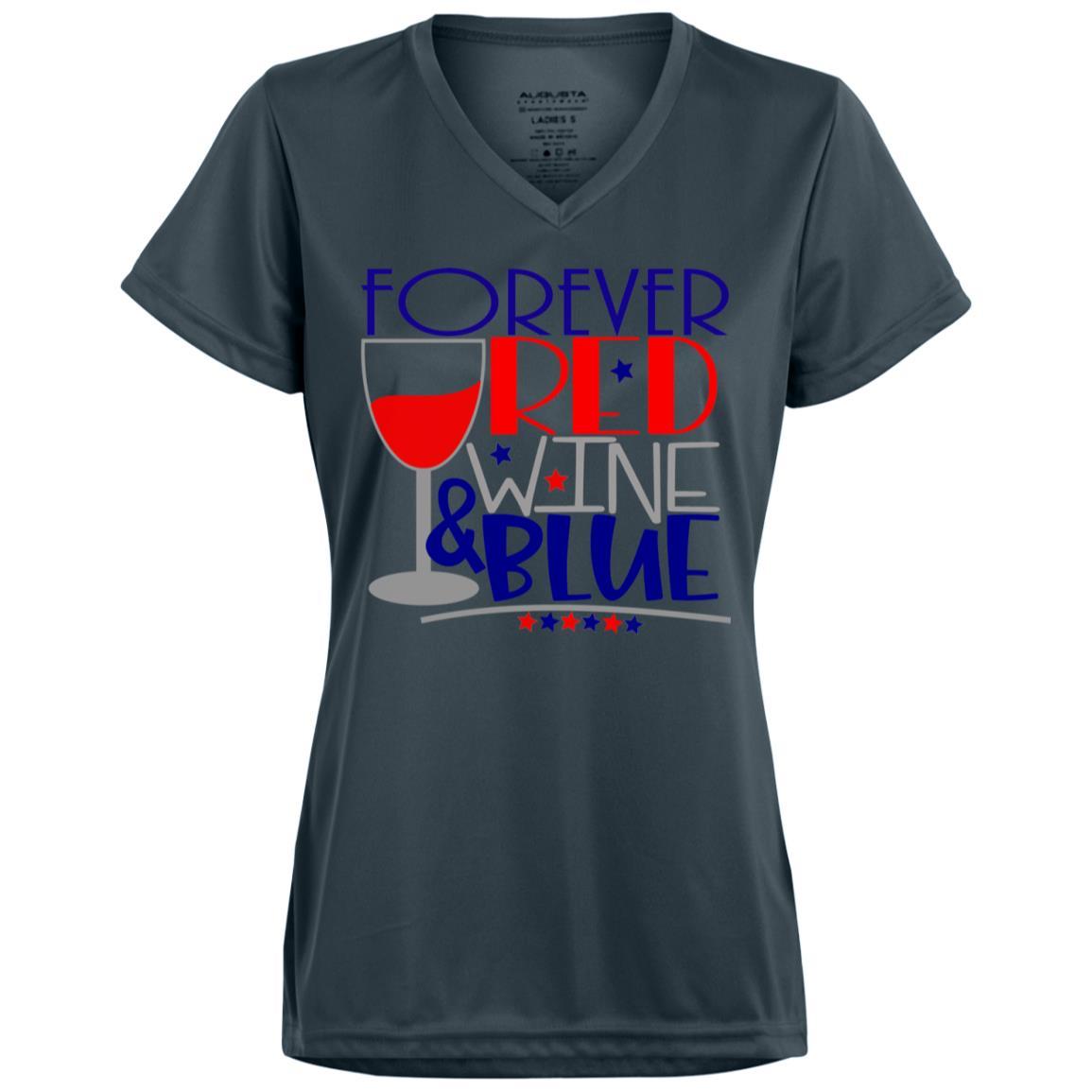 WineyBitches.Co Women's Moisture-Wicking T-Shirt - Breathable & Quick-Dry Activewear for Yoga, Running & Outdoor Activities