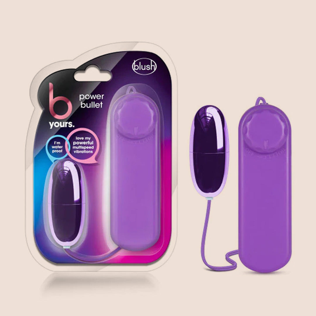 B Yours Power Bullet - Rechargeable Remote Control Egg Vibrator for Couples, Waterproof & Ultra Quiet - Perfect for Long Distance Play, Bedroom Fun & Travel
