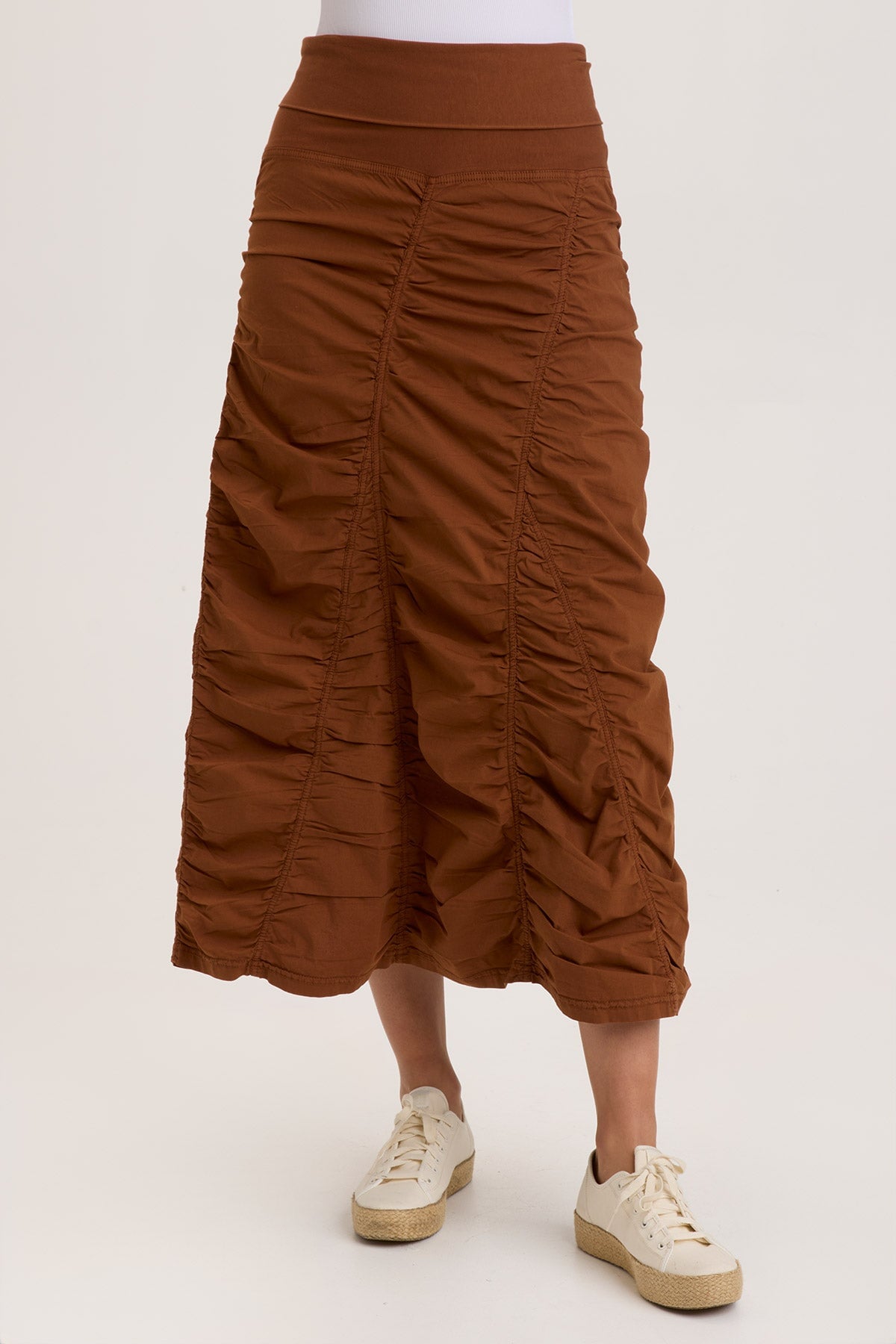 Stylish Gored Peasant Skirt for Women - Flowy Boho Maxi Skirt with Elastic Waist | Perfect for Summer, Festivals & Beach Vacations