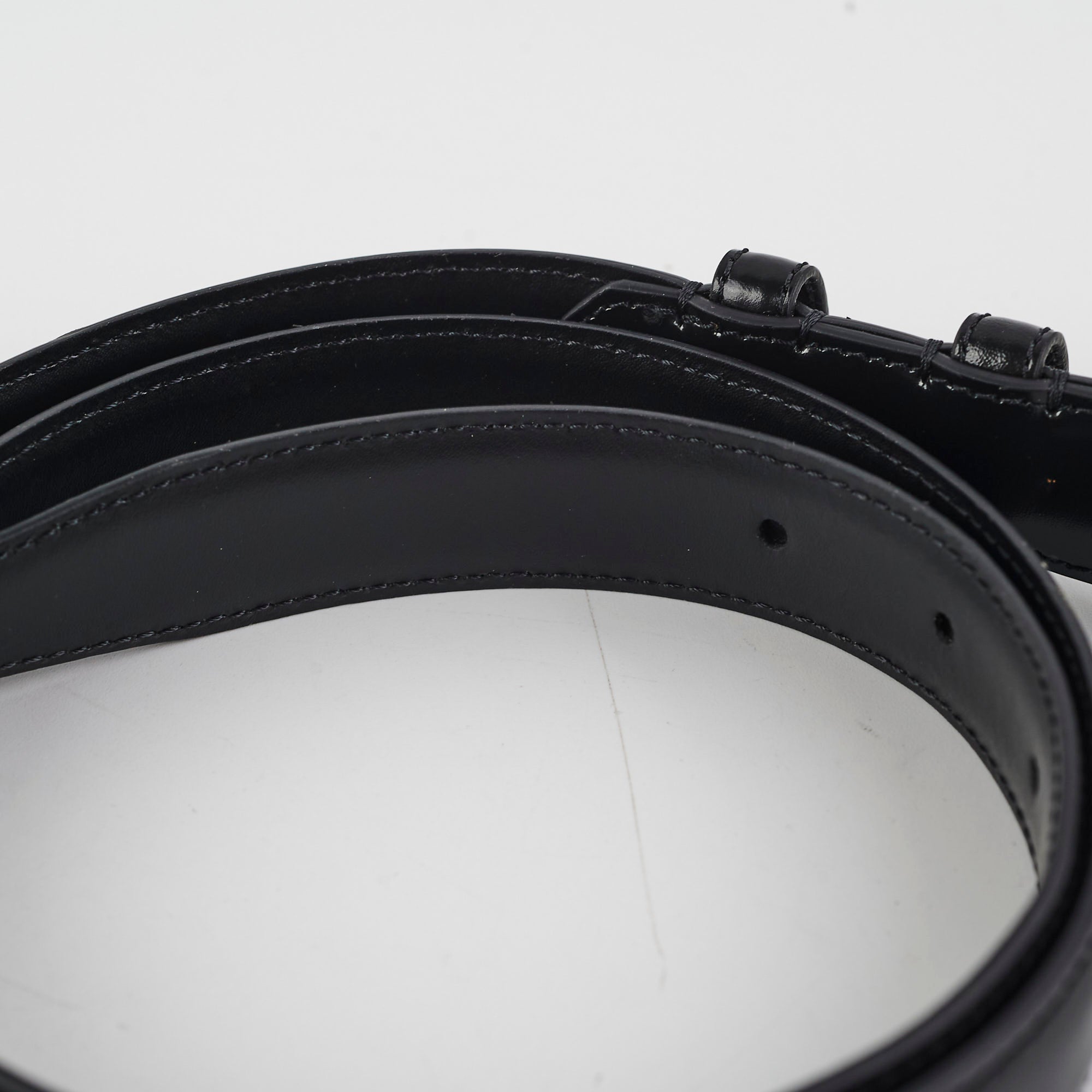 Celine Triomphe Medium Belt in Black - 85cm Genuine Leather Waist Belt for Women | Perfect for Office, Evening Events & Fashion Outfits