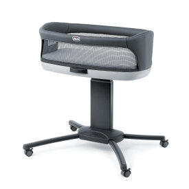 Chicco Close to You SE Bedside Bassinet - Charcoal Gray | Portable Baby Crib for Newborns | Perfect for Co-Sleeping & Nursery Room | Safe & Comfortable Infant Sleeper