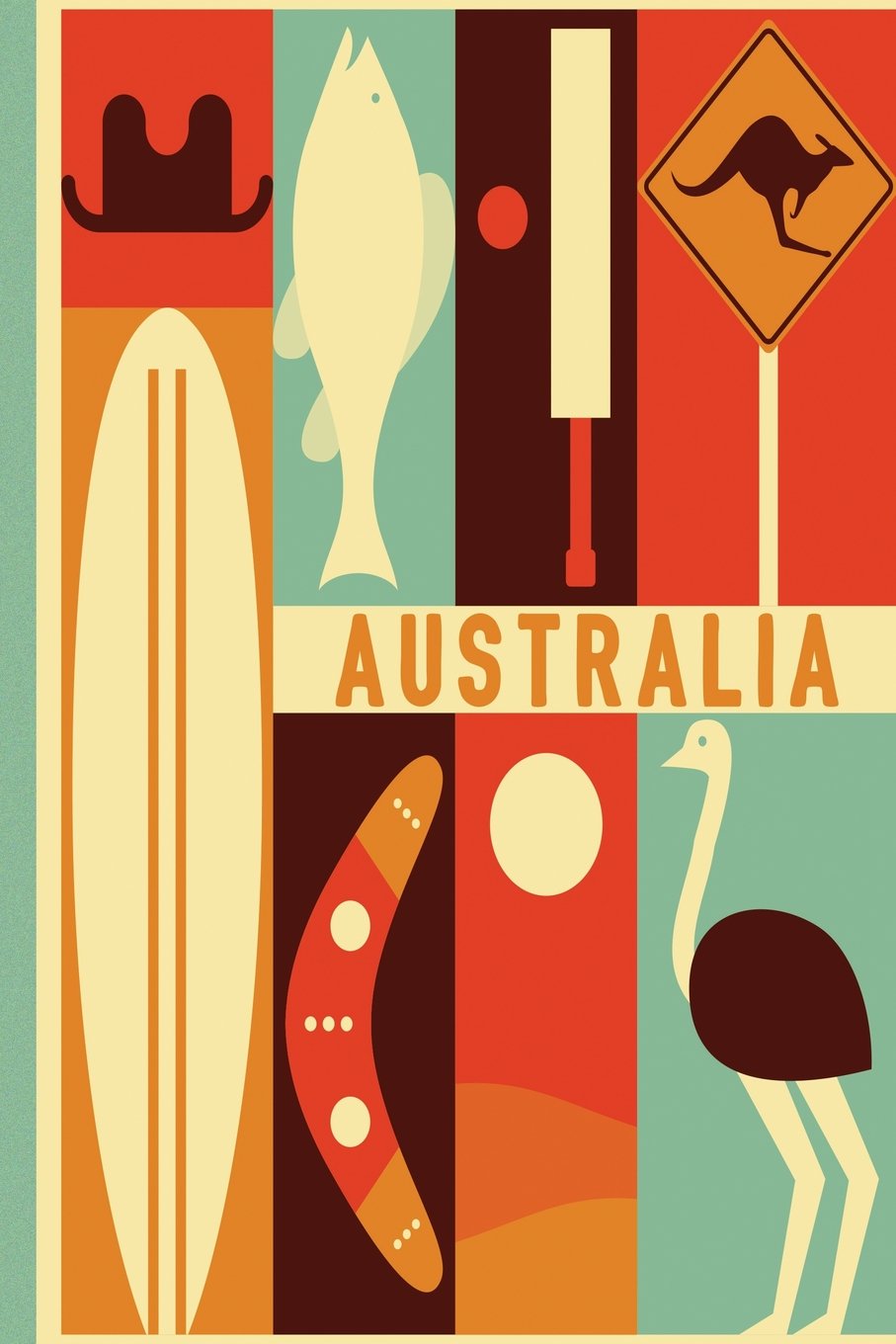 Australia Travel Journal: A Perfect Travel Diary for Exploring Australia - Ideal for Backpacking, Road Trips & Adventure Travel