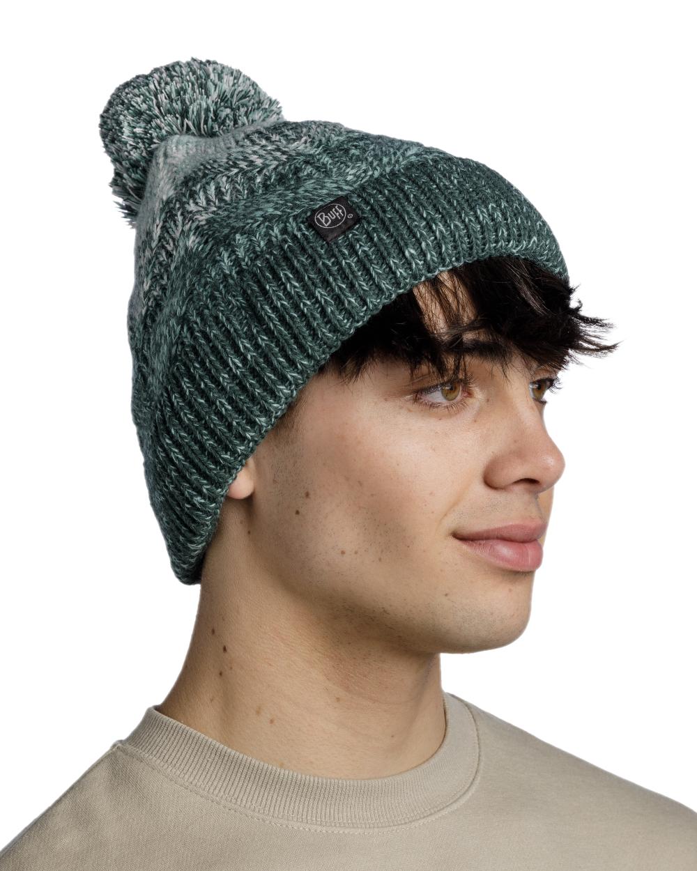 Buff Masha Knitted Fleece Beanie Hat for Women & Men - Warm Winter Skull Cap for Outdoor Activities, Skiing, Hiking, and Snowboarding