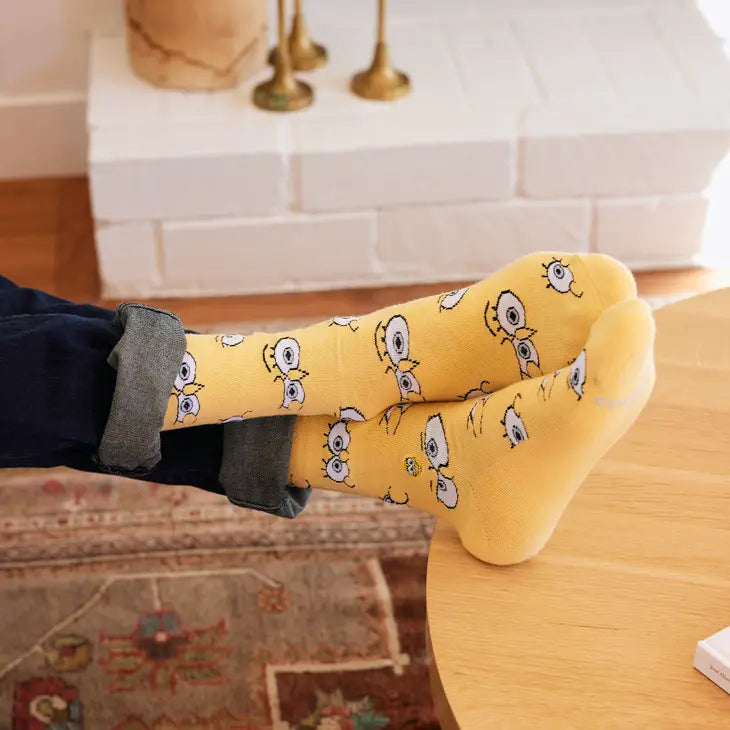 SpongeBob SquarePants Socks - Fun Cartoon Character Socks for Men Women - Eco-Friendly Ocean Conservation Socks - Perfect for Cosplay, Gifts, and Everyday Wear