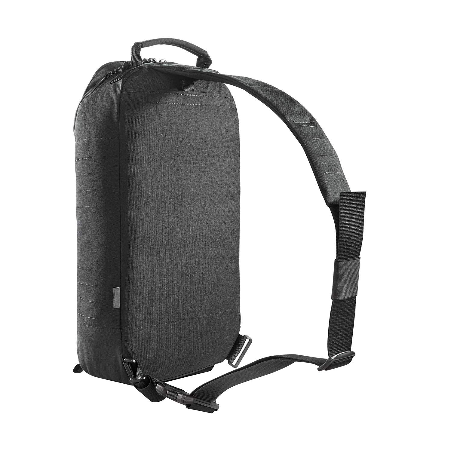 Tasmanian Tiger Modular Sling Pack 20L - Tactical Crossbody Bag for Outdoor Adventures, Travel & EDC - Black (One Size)