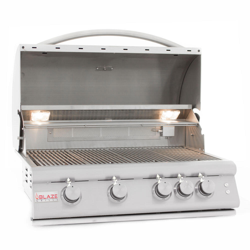 Blaze BLZ2LEDBLUE Premium LED Grill Light Kit for Outdoor Cooking - Perfect for Backyard BBQs, Patio Parties & Nighttime Grilling