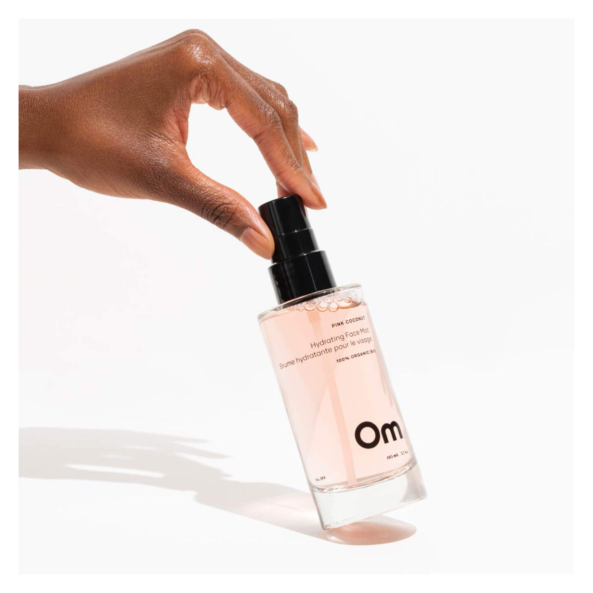 Pink Coconut Hydrating Face Mist Spray for Dry Skin - Organic Coconut Water Facial Toner with Vitamin E - Perfect for Travel, Gym & Daily Skincare Routine