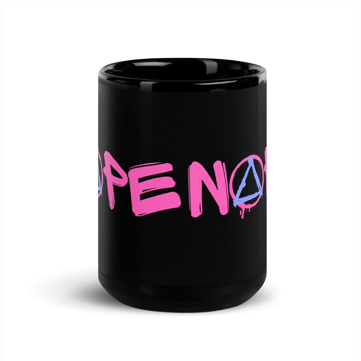 Premium Black Glossy Coffee Mug - 15oz Ceramic Cup with Comfort Handle - Perfect for Home, Office & Gifts - Ideal for Coffee, Tea & Hot Beverages