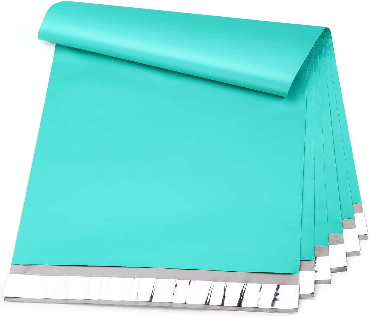 14.5x19 Inch Teal Poly Mailer Envelope Shipping Bags - Waterproof, Lightweight & Durable for Ecommerce, Clothing, Subscription Boxes & Online Store Packaging