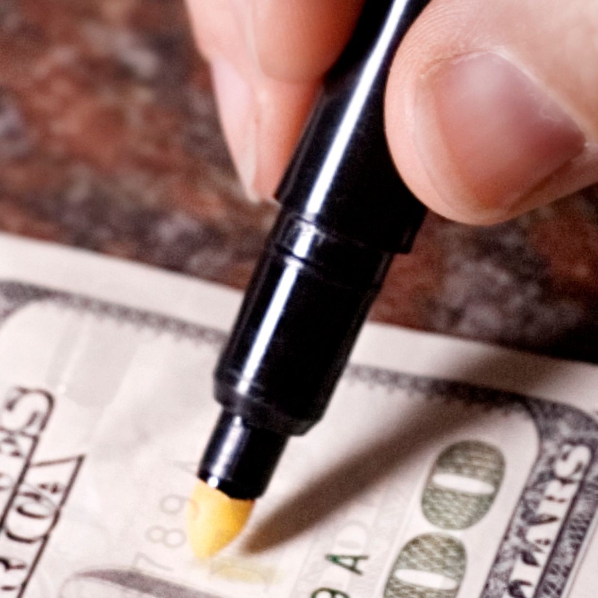 AuthenticCheck UV Counterfeit Detection Pen - Detect Fake Bills & Documents - Ideal for Retail, Banks & Cash Handling Businesses