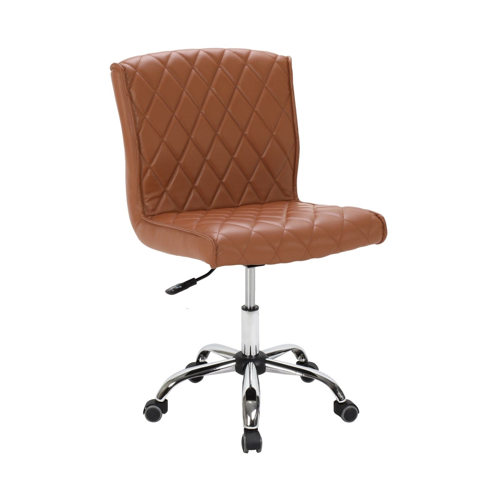 DELIA Professional Manicure Stool for Salon & Spa - Adjustable Height Nail Technician Chair with Wheels - Perfect for Pedicures, Nail Art & Beauty Services