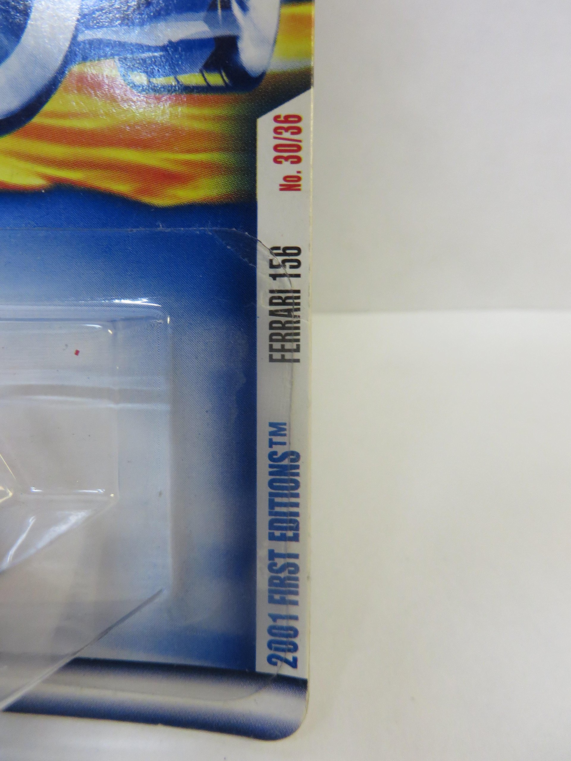 Mattel Hot Wheels 2001 First Editions Ferrari 156 No. 30/36 Die-Cast Model Car - Rare Collectible for Display & Racing Fun