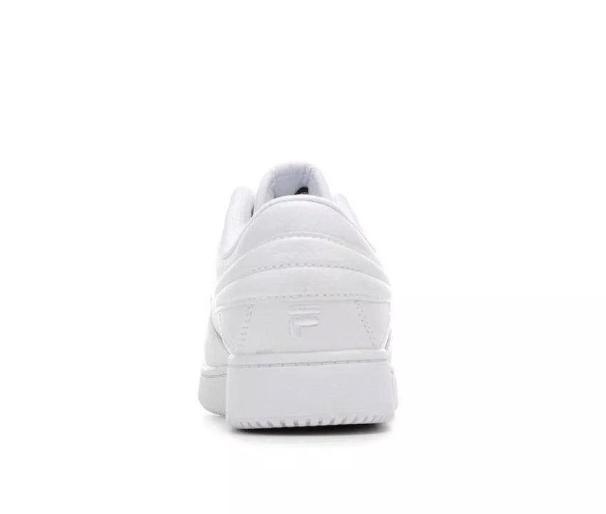 FILA Kids' Low-Top Black Sneakers - Comfortable & Stylish for School, Play & Everyday Wear