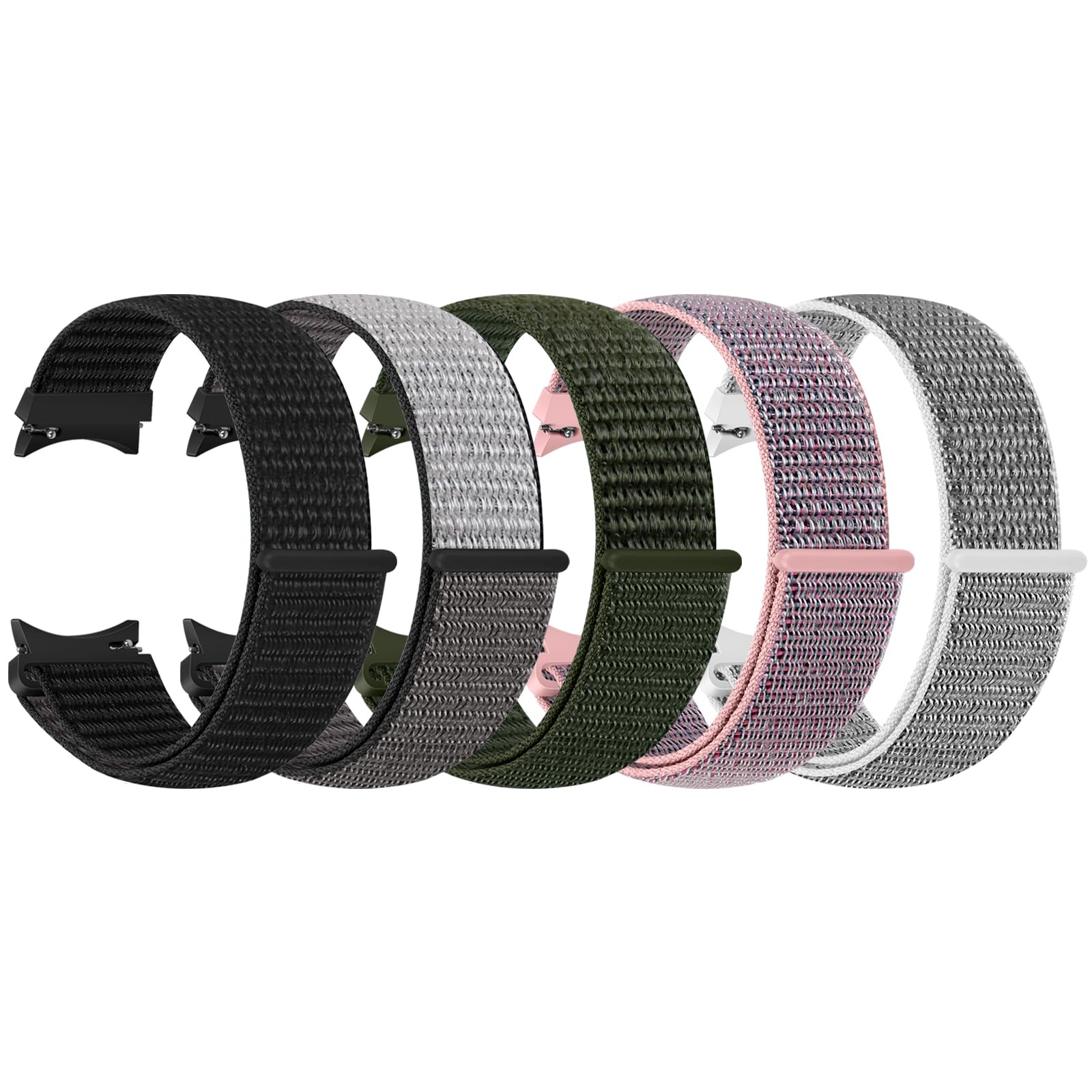 Galaxy Watch 6/5/4 Bands - No Gap Sport Loop Strap for Active Lifestyles